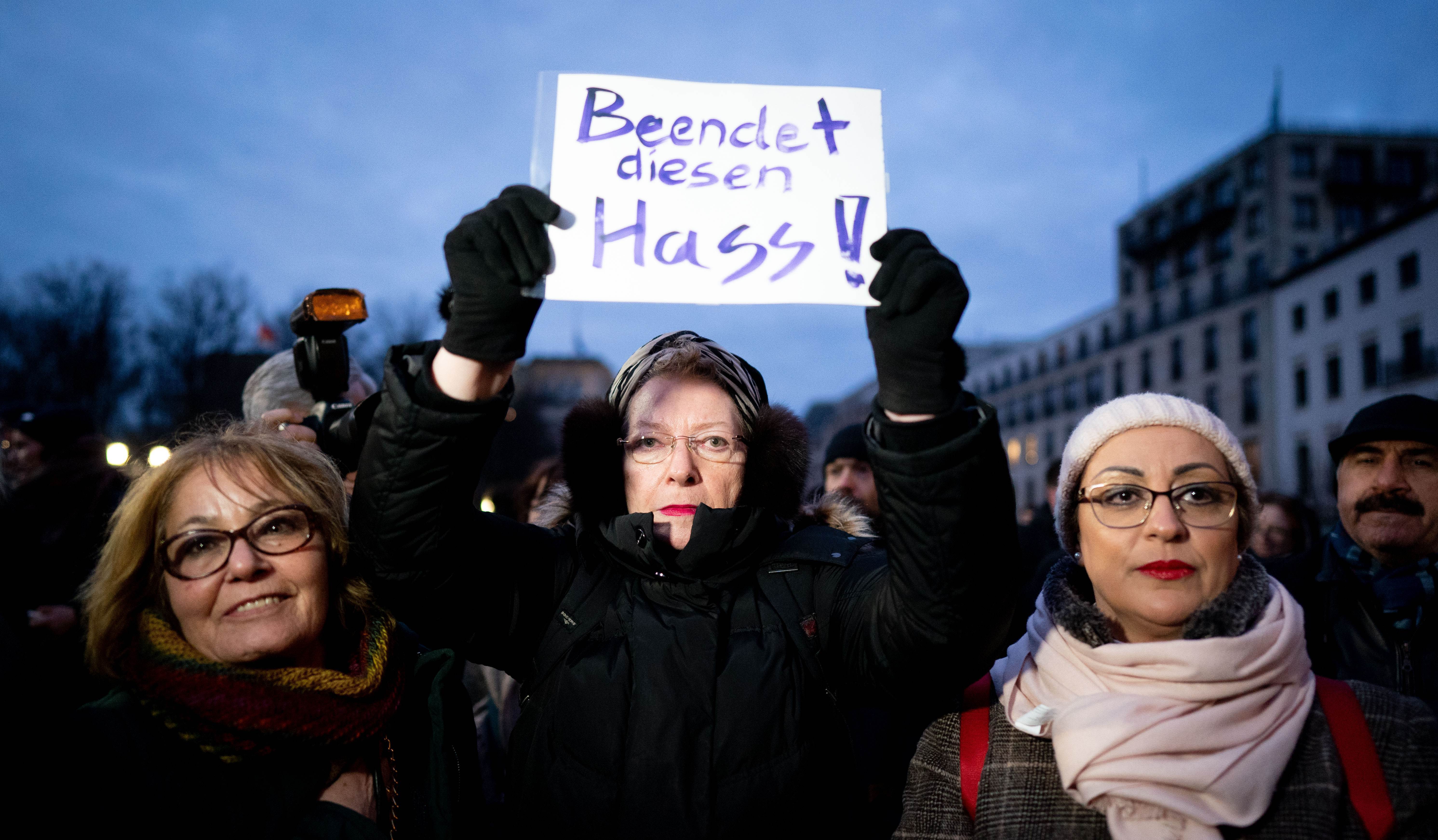 Foto: Demo am Brandenburger Tor