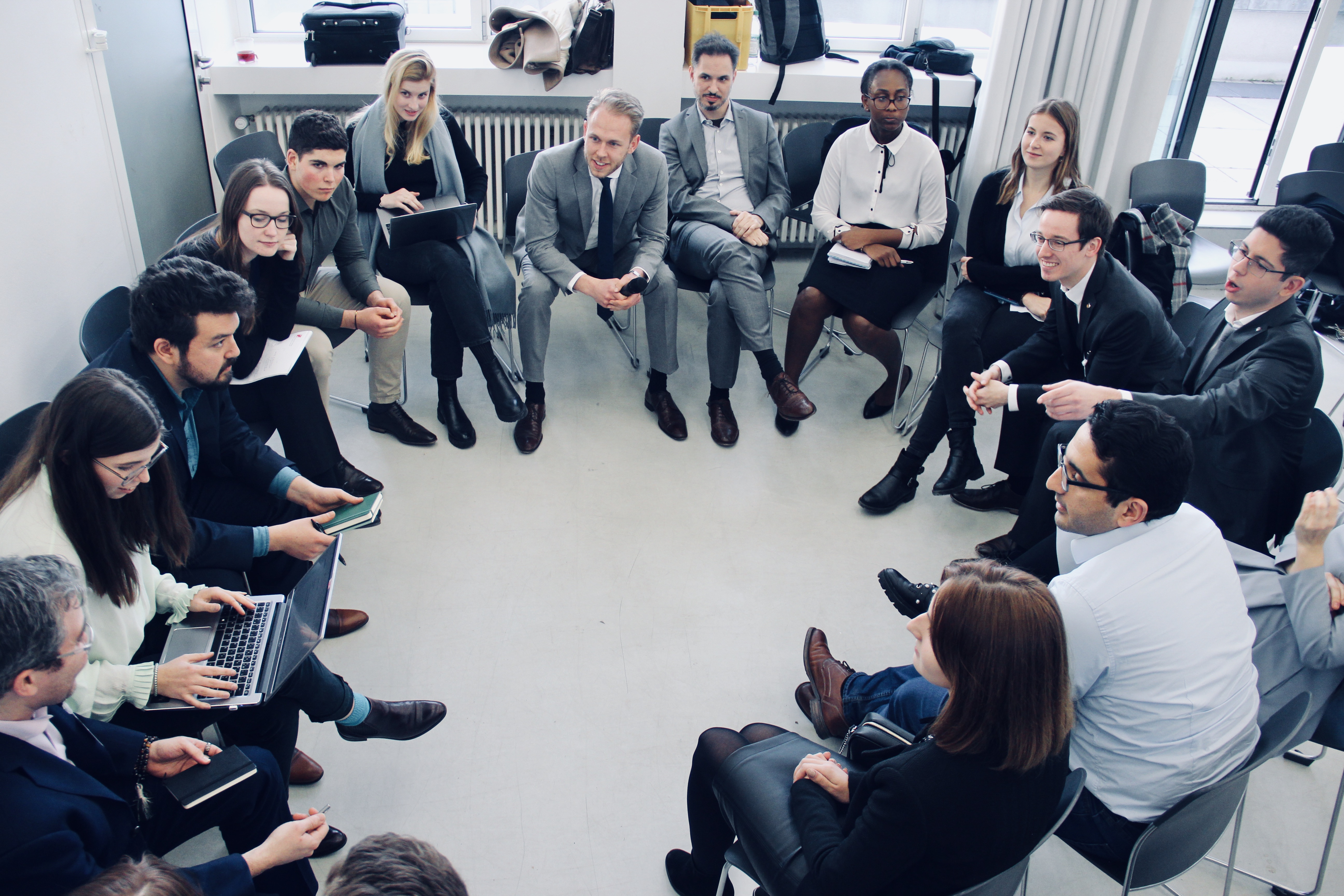 Diskussionsrunde bei der Youth Security Conference Munich 2020