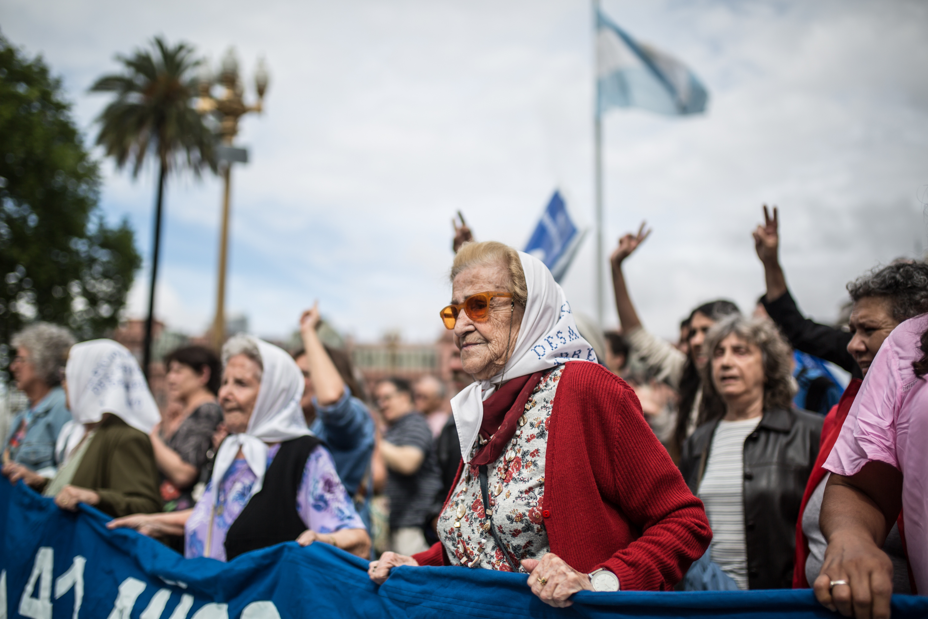 Mitglieder der Organisation «Madres de Plaza de Mayo», in Buenos Aires.