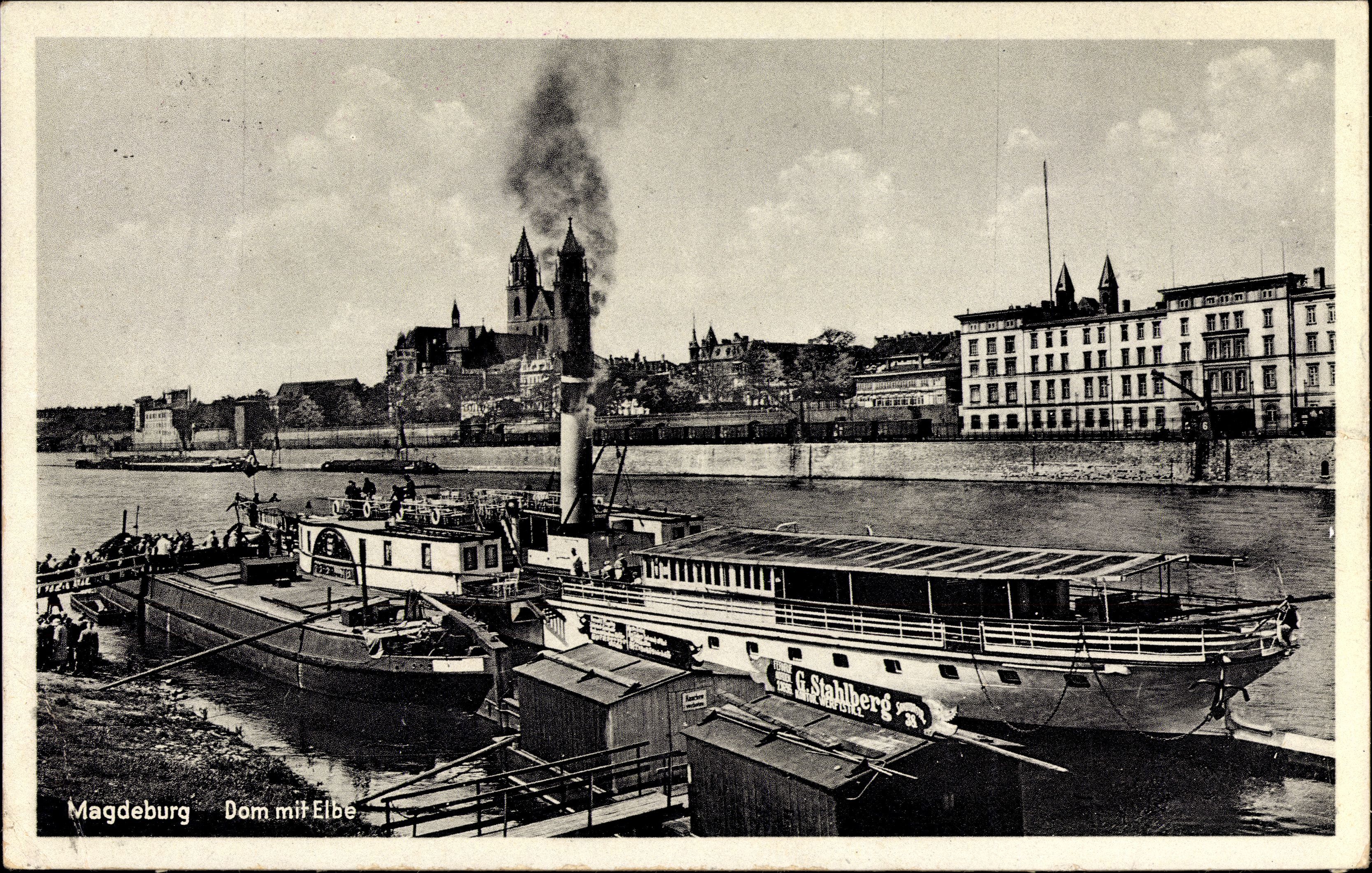 Ein Blick auf Magdeburg, der Geburtsstadt von Burkhard Hirsch.