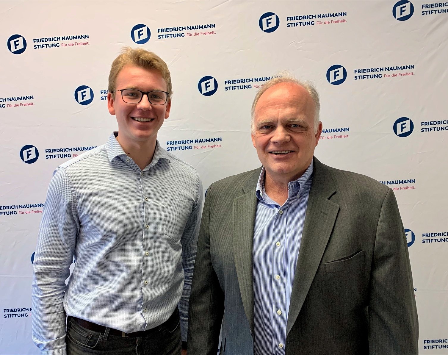 Thibault Krause und Claus Gramckow