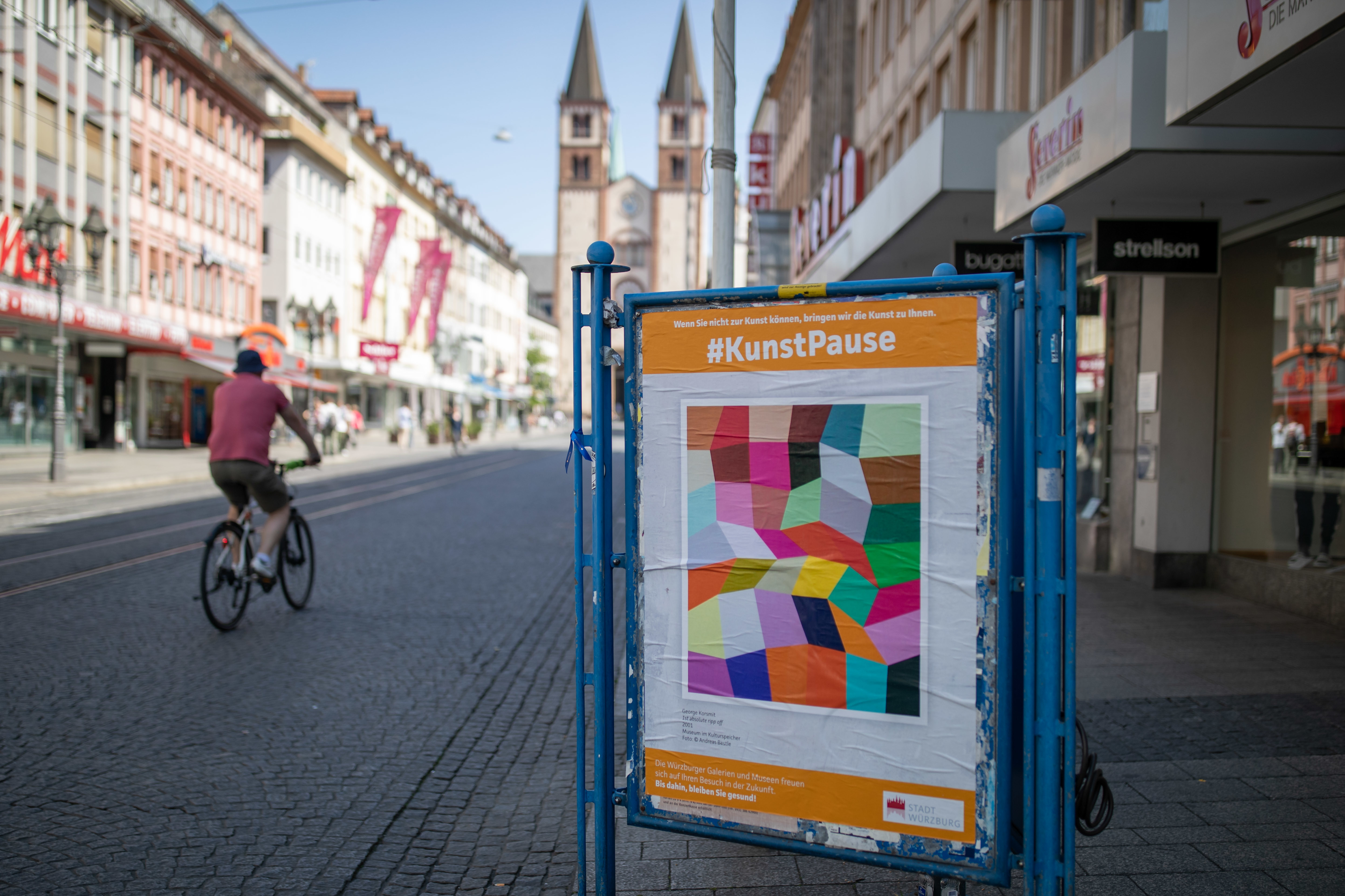 Plakat Kunstpause 