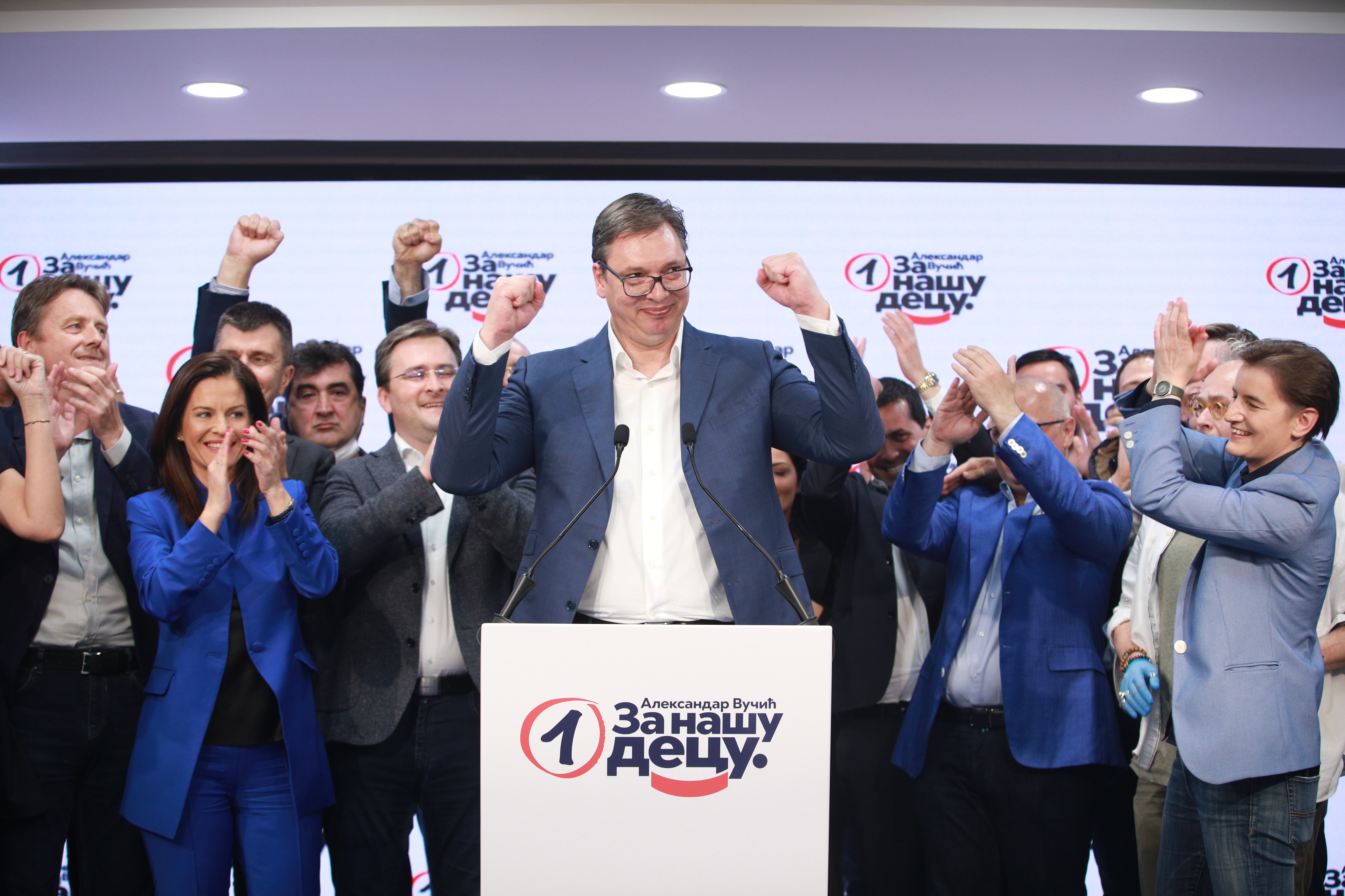 Der serbische Präsident Aleksandar Vučić 