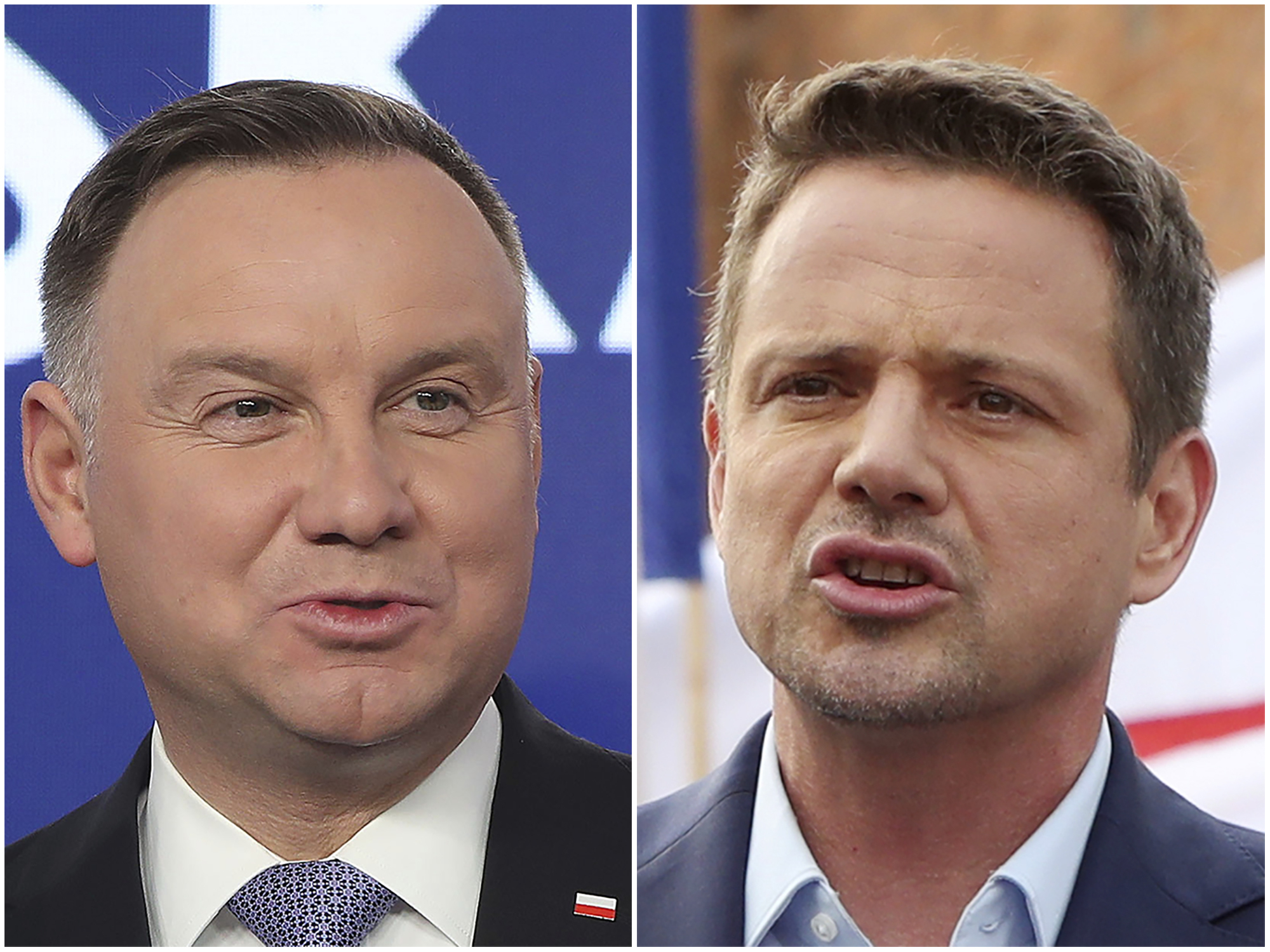 Andrzej Duda und Rafał Trzaskowski 