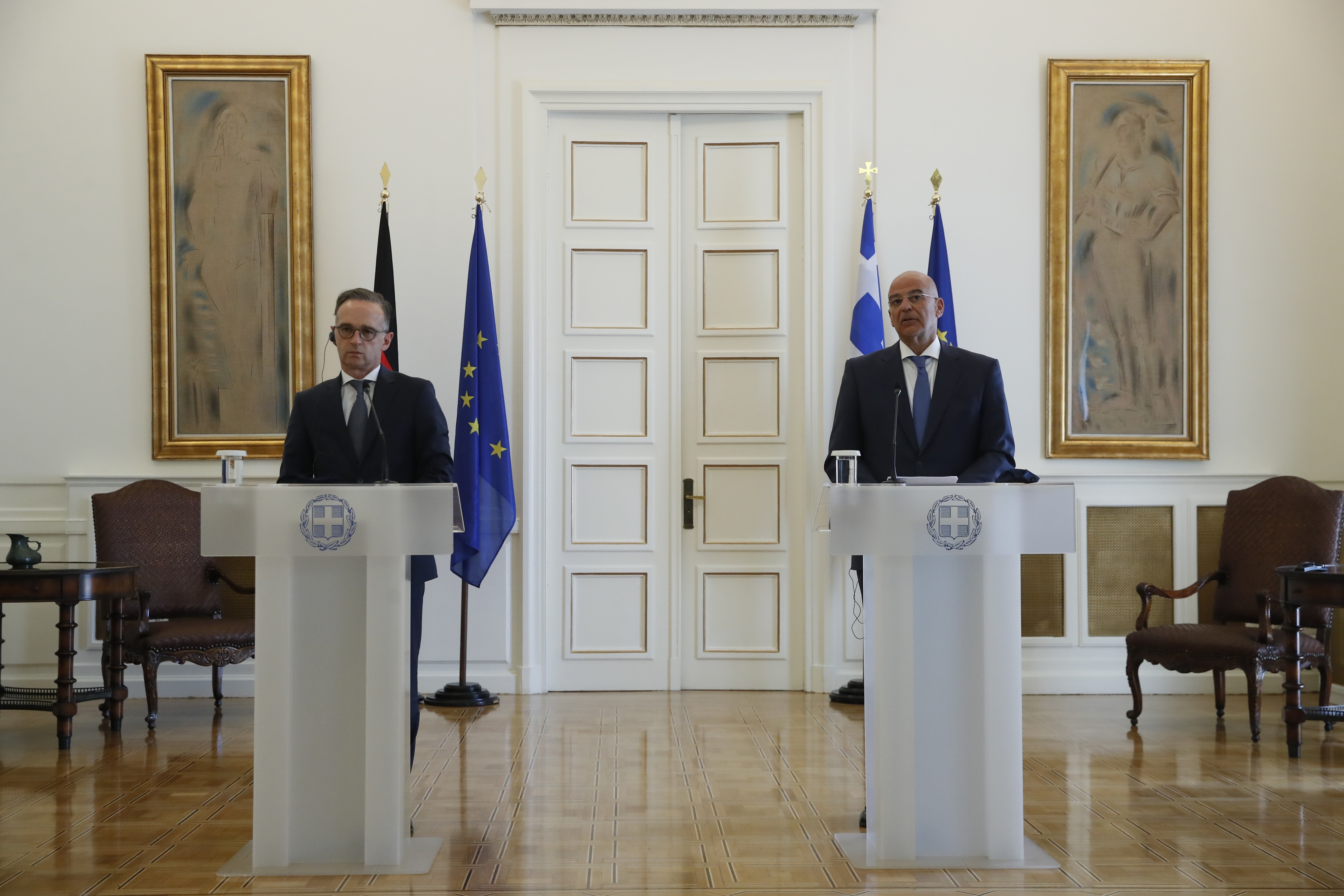 Erdgasstreit im Mittelmeer Maas appelliert - Griechenland drängt