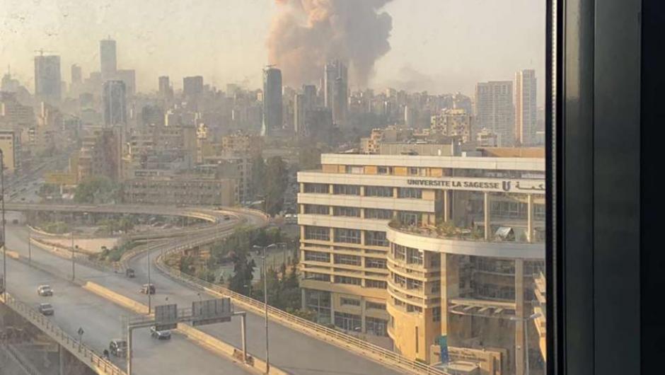 Explosion in Beirut