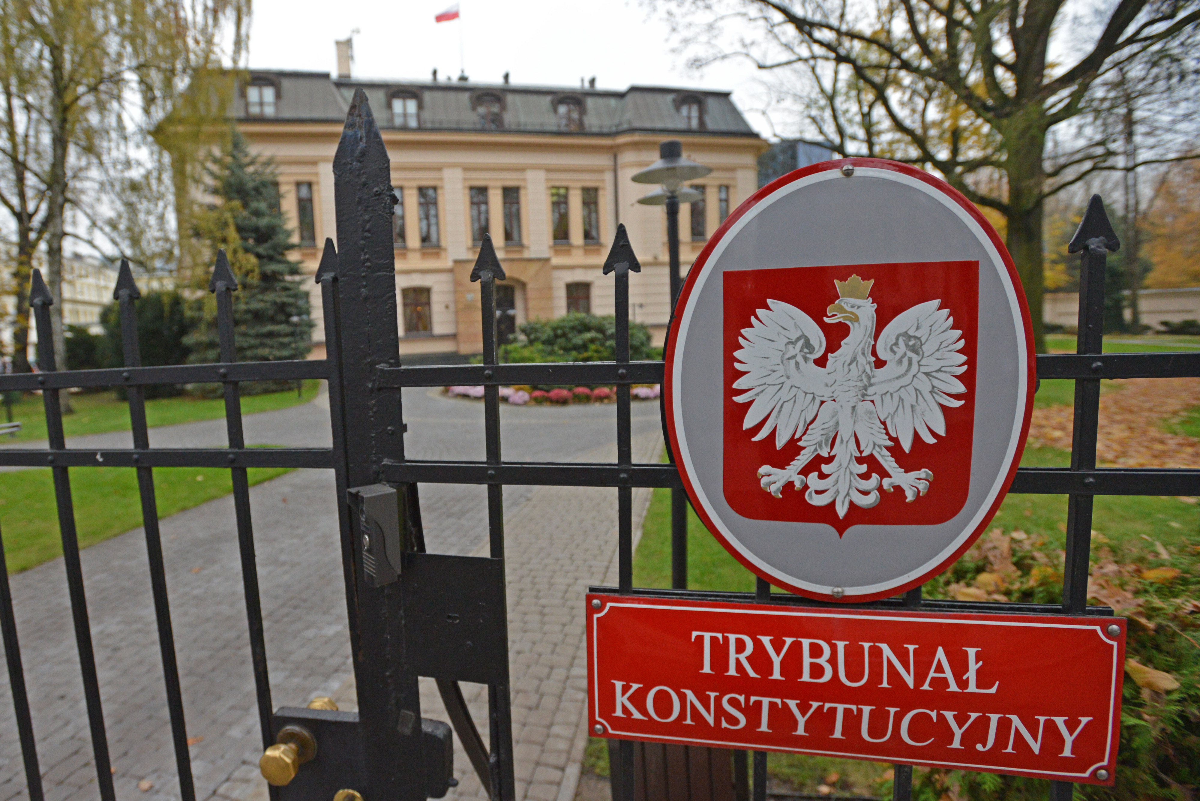 Das polnische Verfassungstribunal in Warschau.