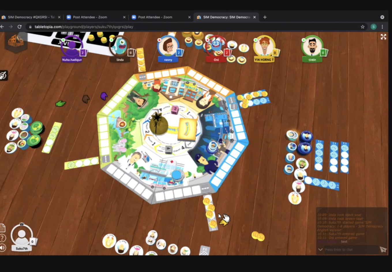 Sim Democracy on Tabletopia