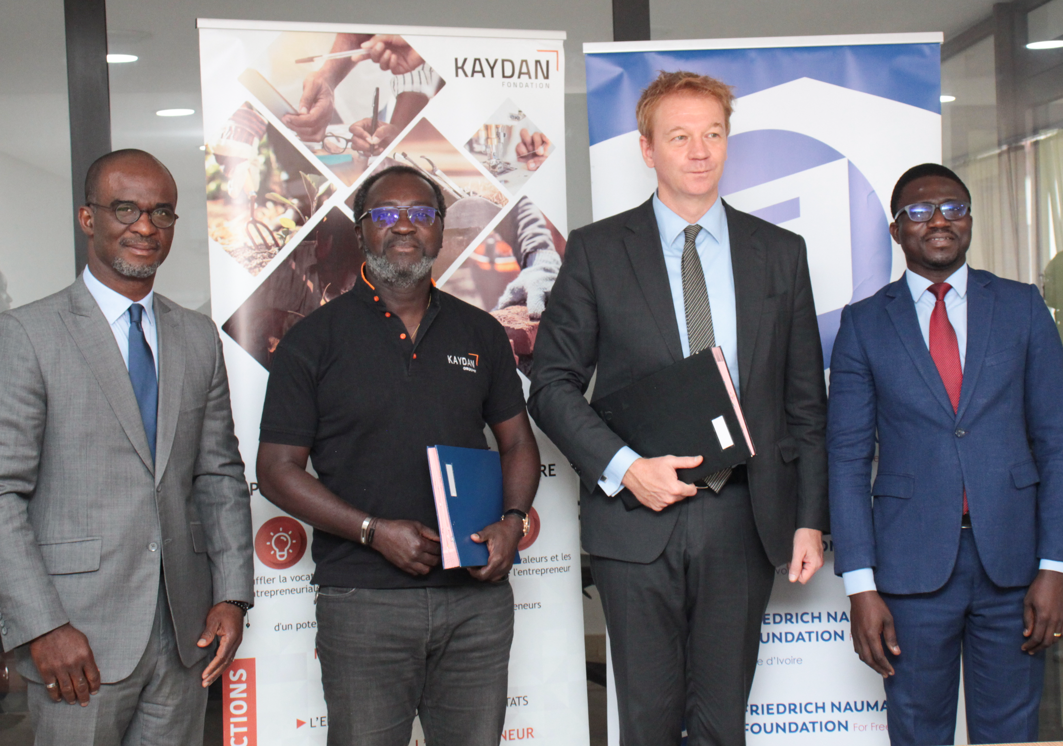 Signature de partenariat avec la Fondation Kaydan