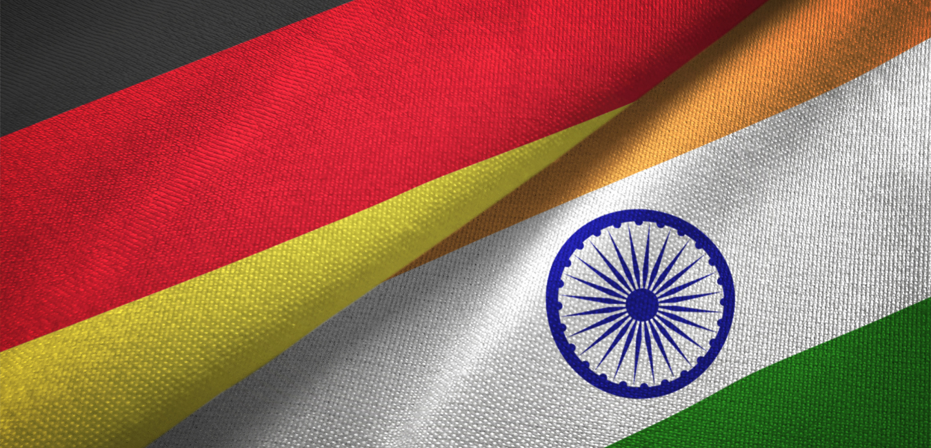 Indian and German Flag