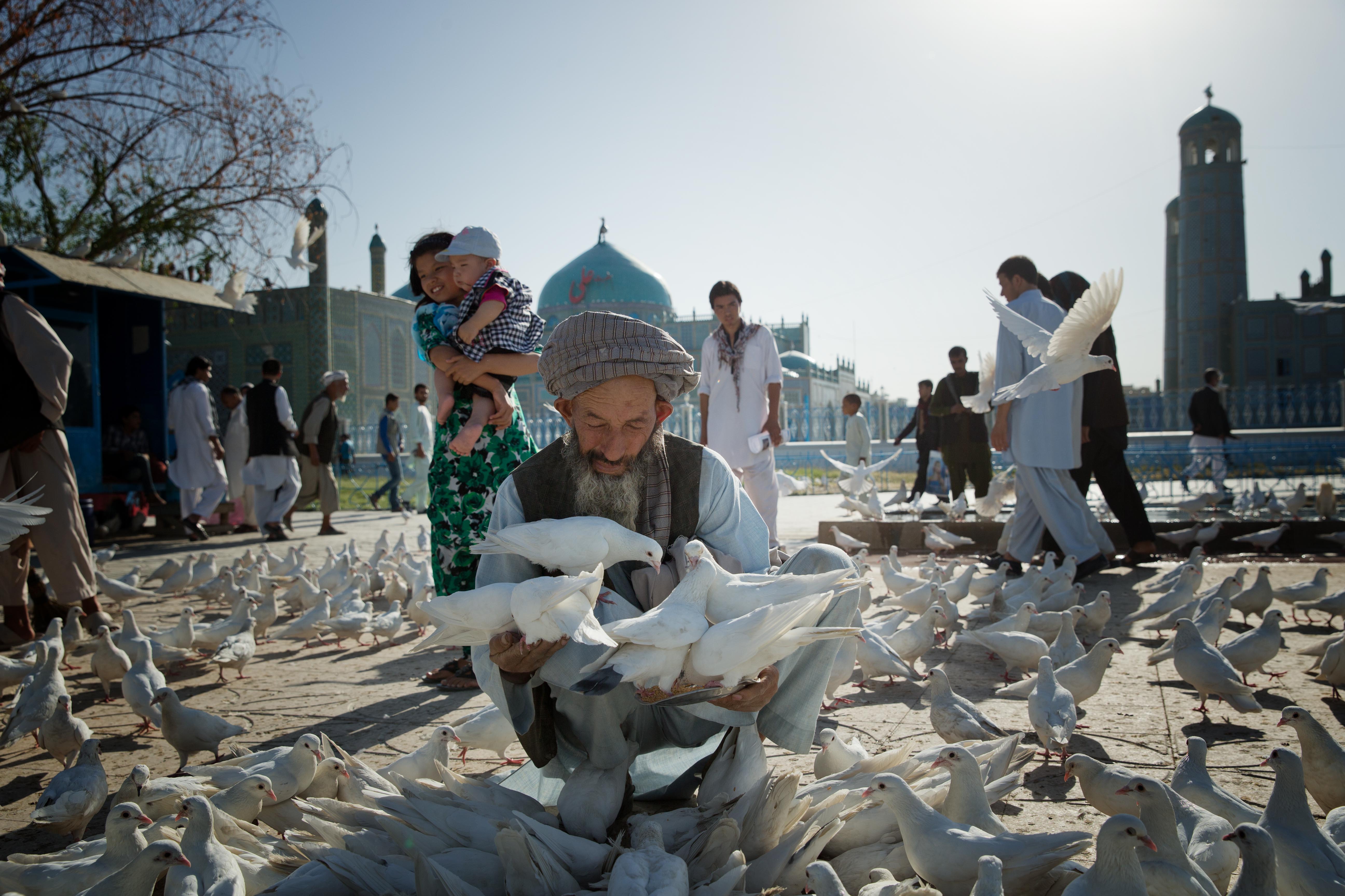Mazar Afghanistan Blue Mosque