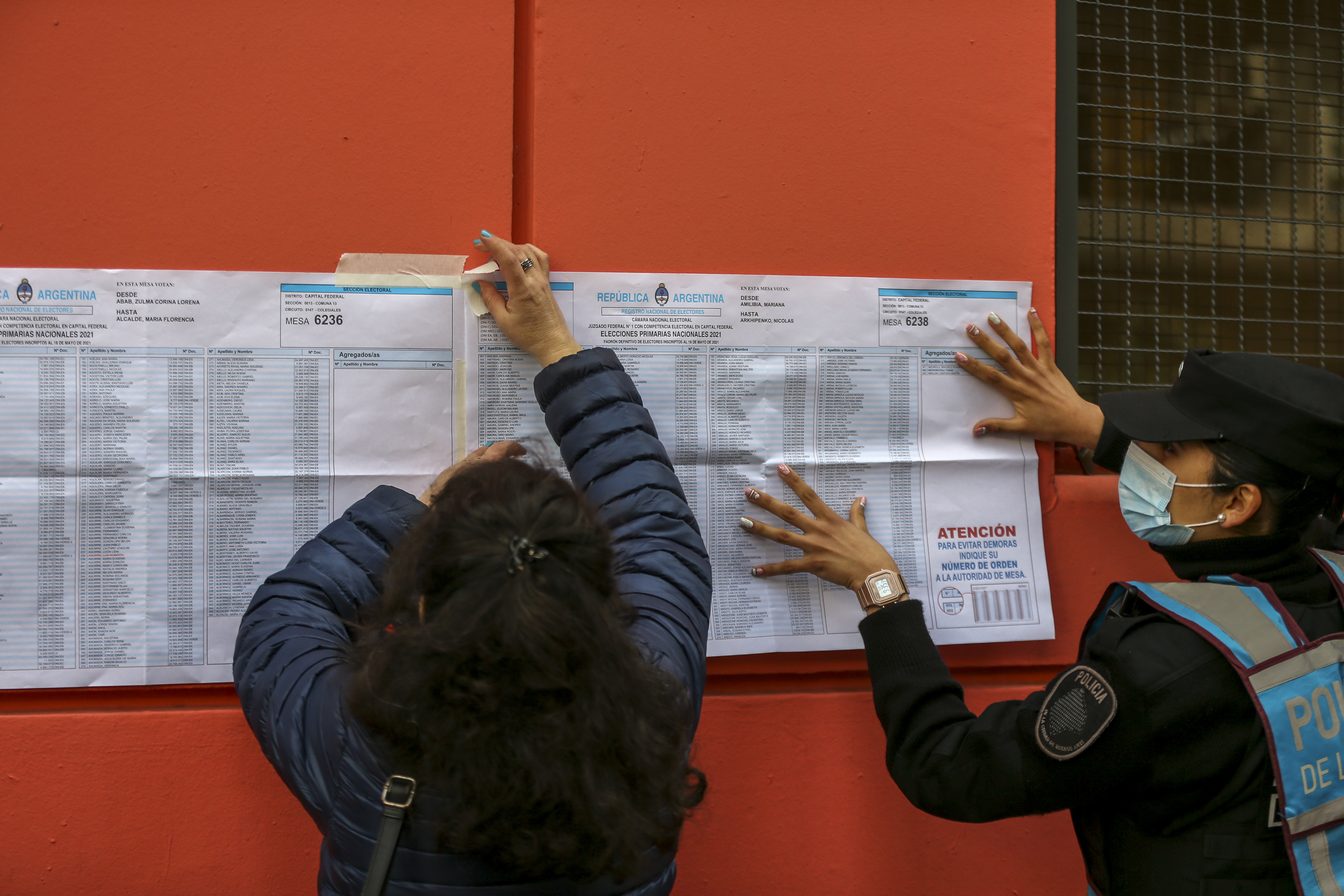 Stimmabgabe Buenos Aires