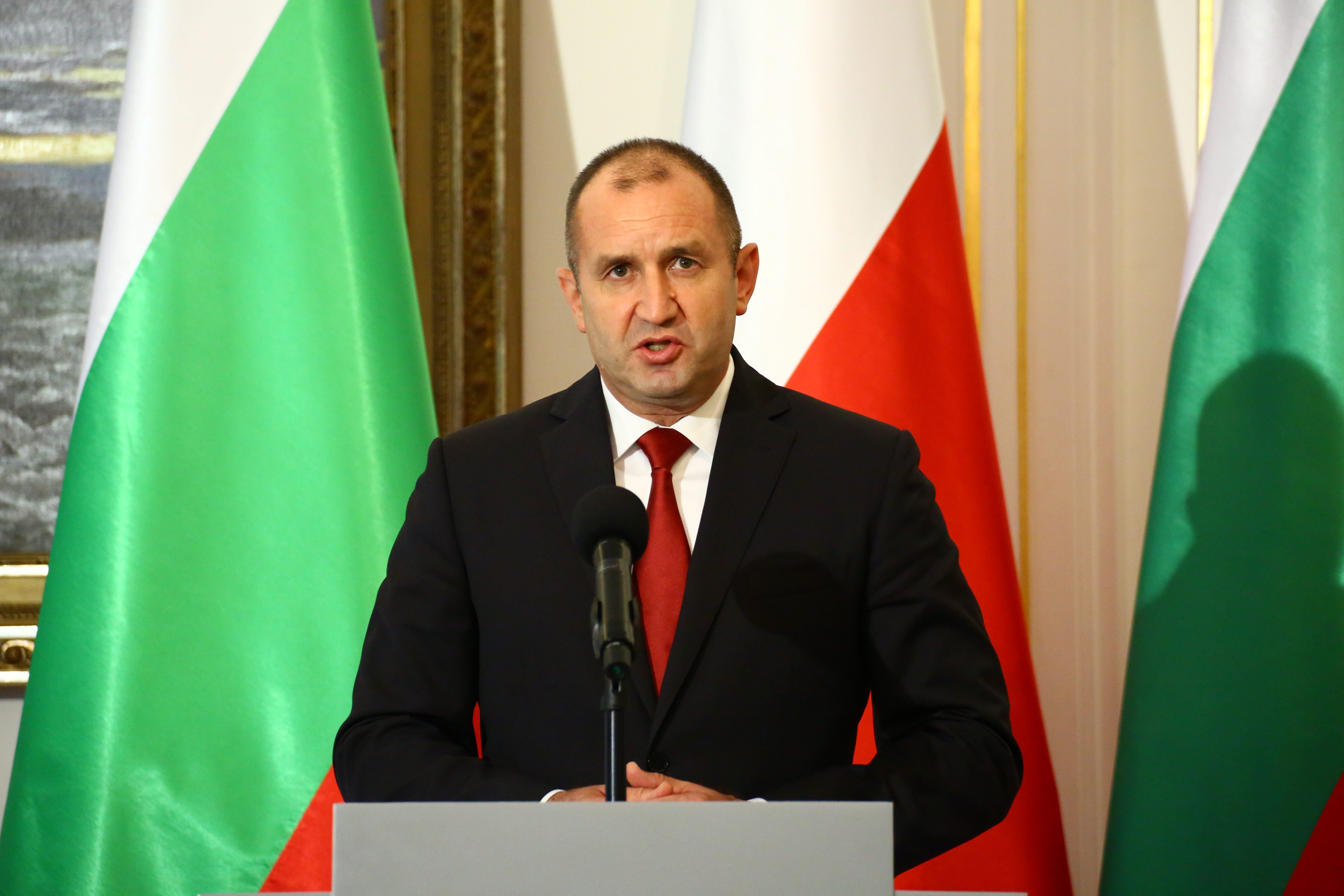 Bulgariens amtierender Präsident Rumen Radev.