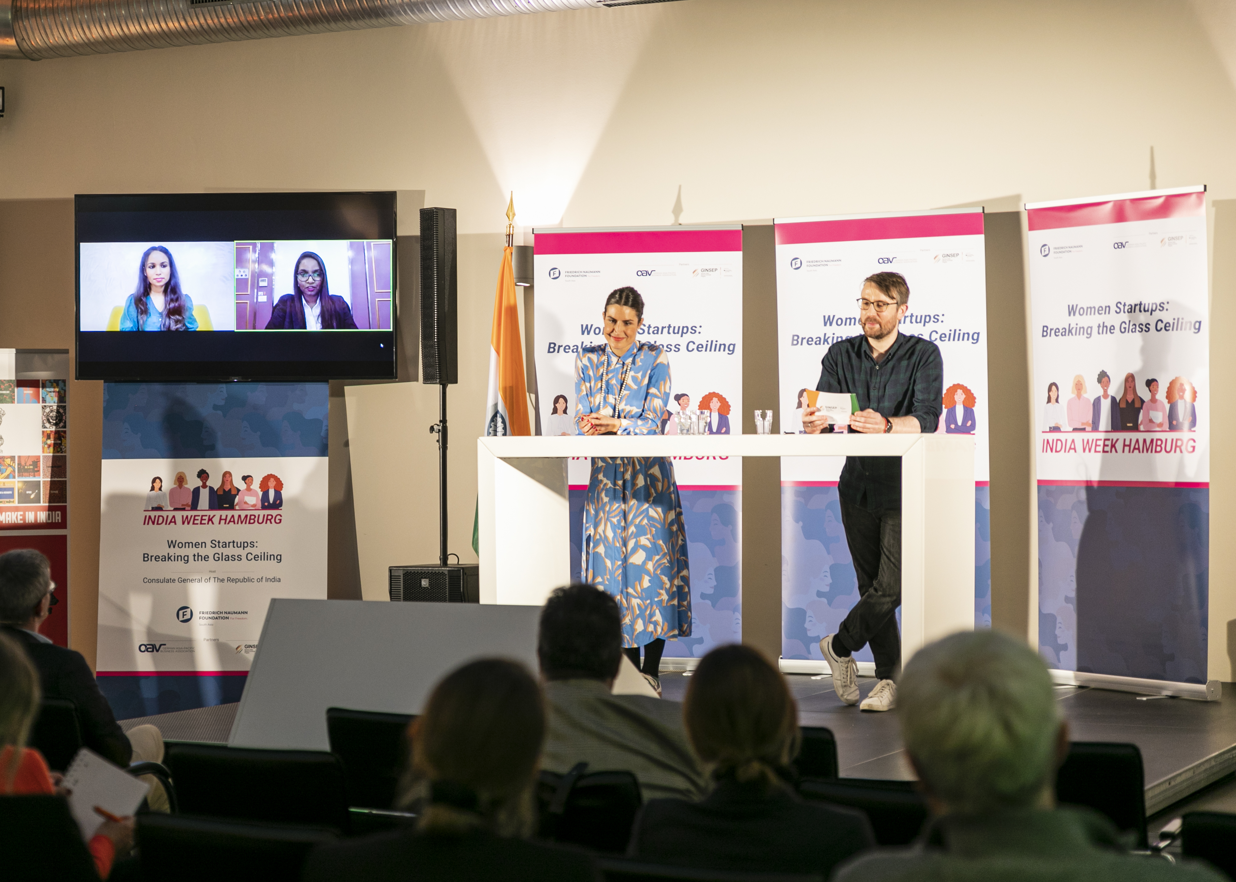 Women Startups Veranstaltung in India Week Hamburg
