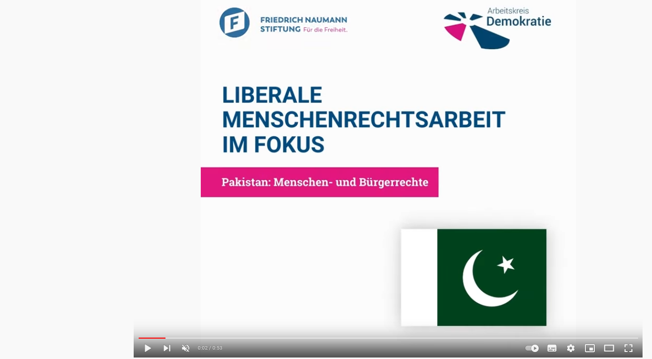 Message by Birgit Lamm , Head of Country Office, FNF Pakistan