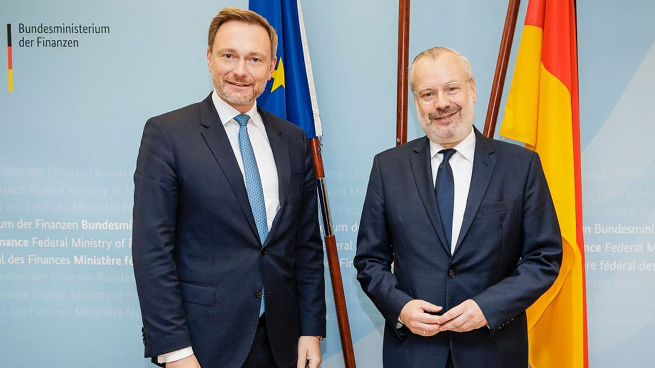 Christian Lindner und Steffen Saebisch