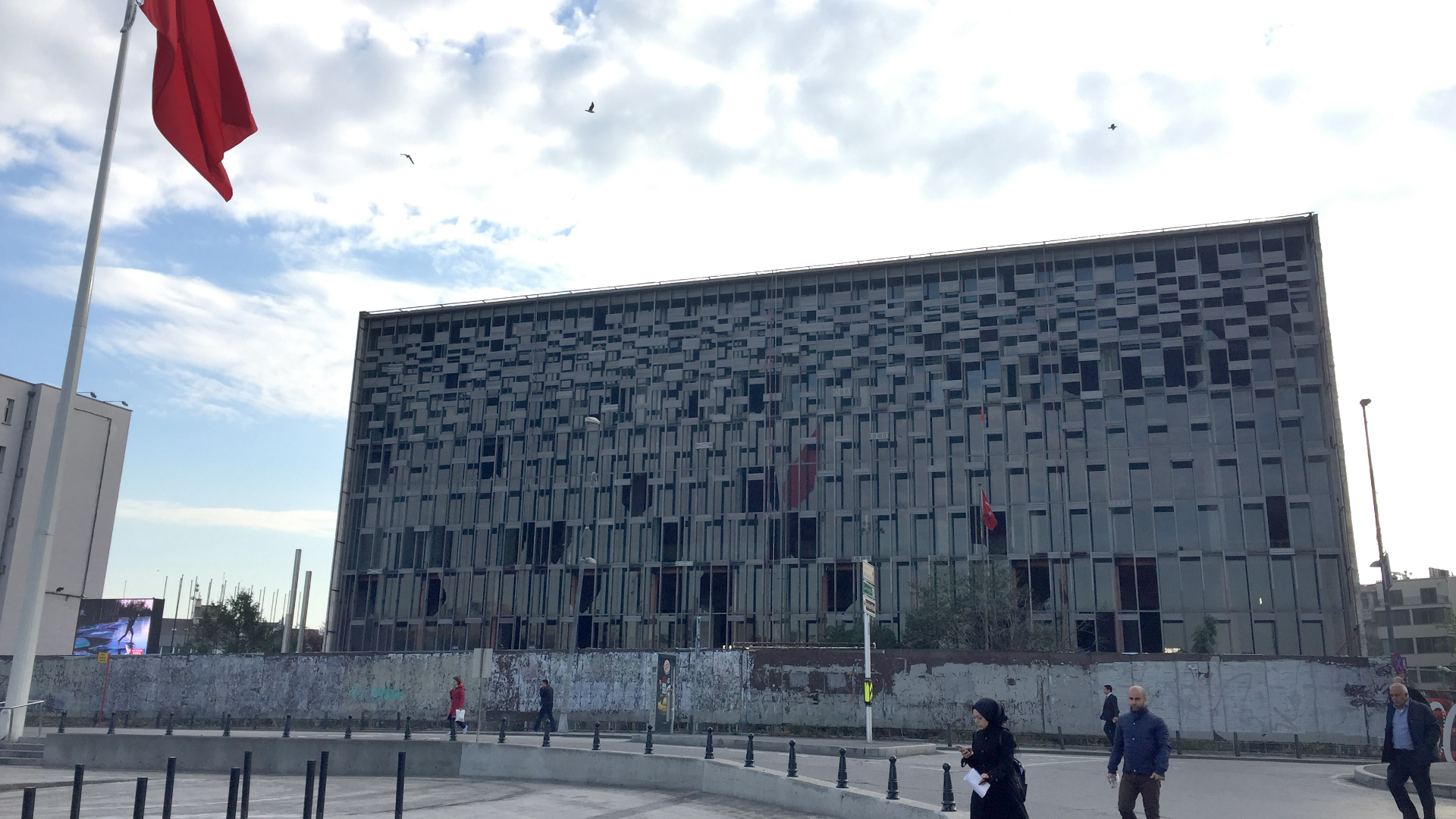 Das Atatürk-Kulturzentrum in Istanbul (Türkei), aufgenommen am 06.11.2017