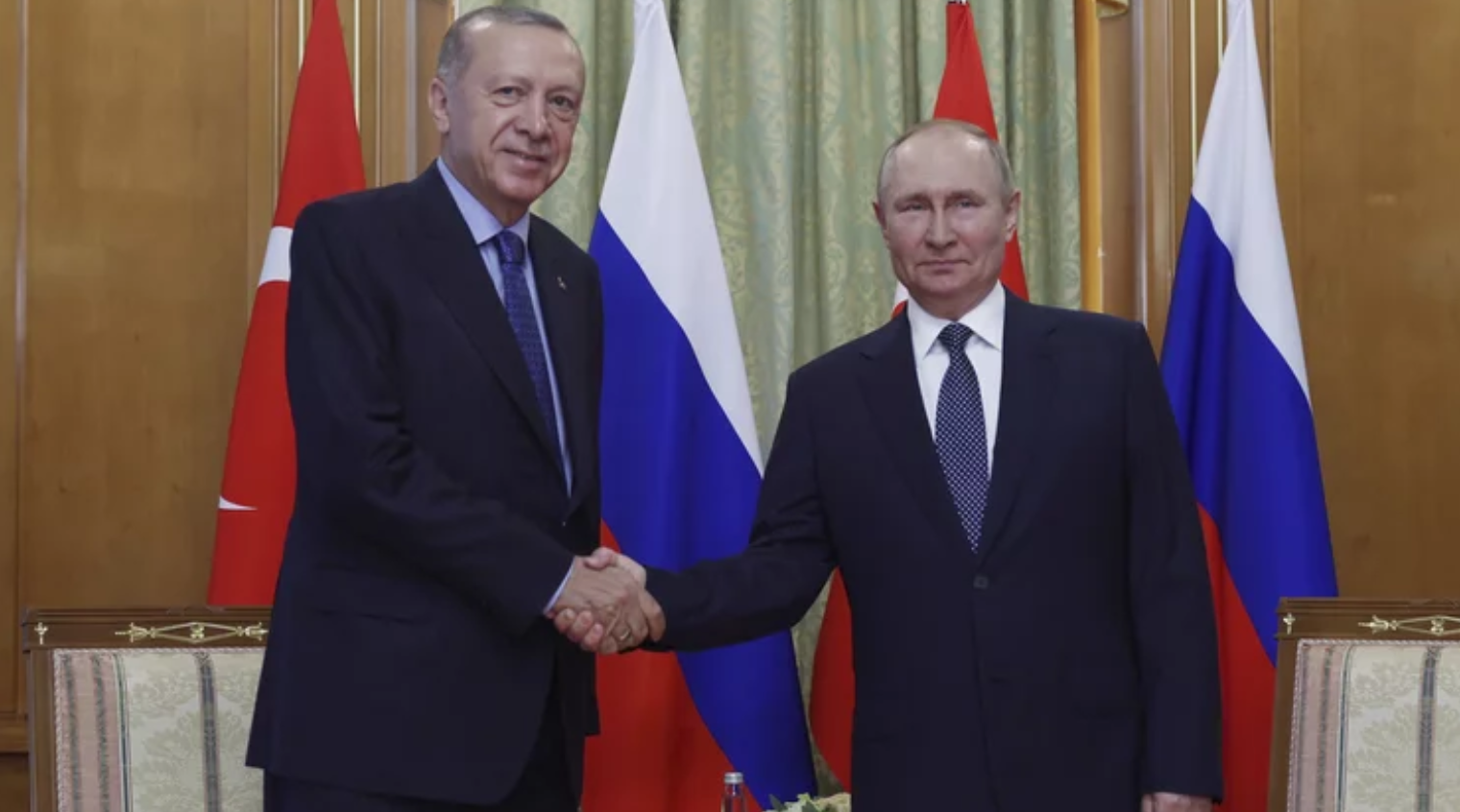 Der türkische Präsident Recep Tayyip Erdogan und der russische Präsident Wladimir Putin