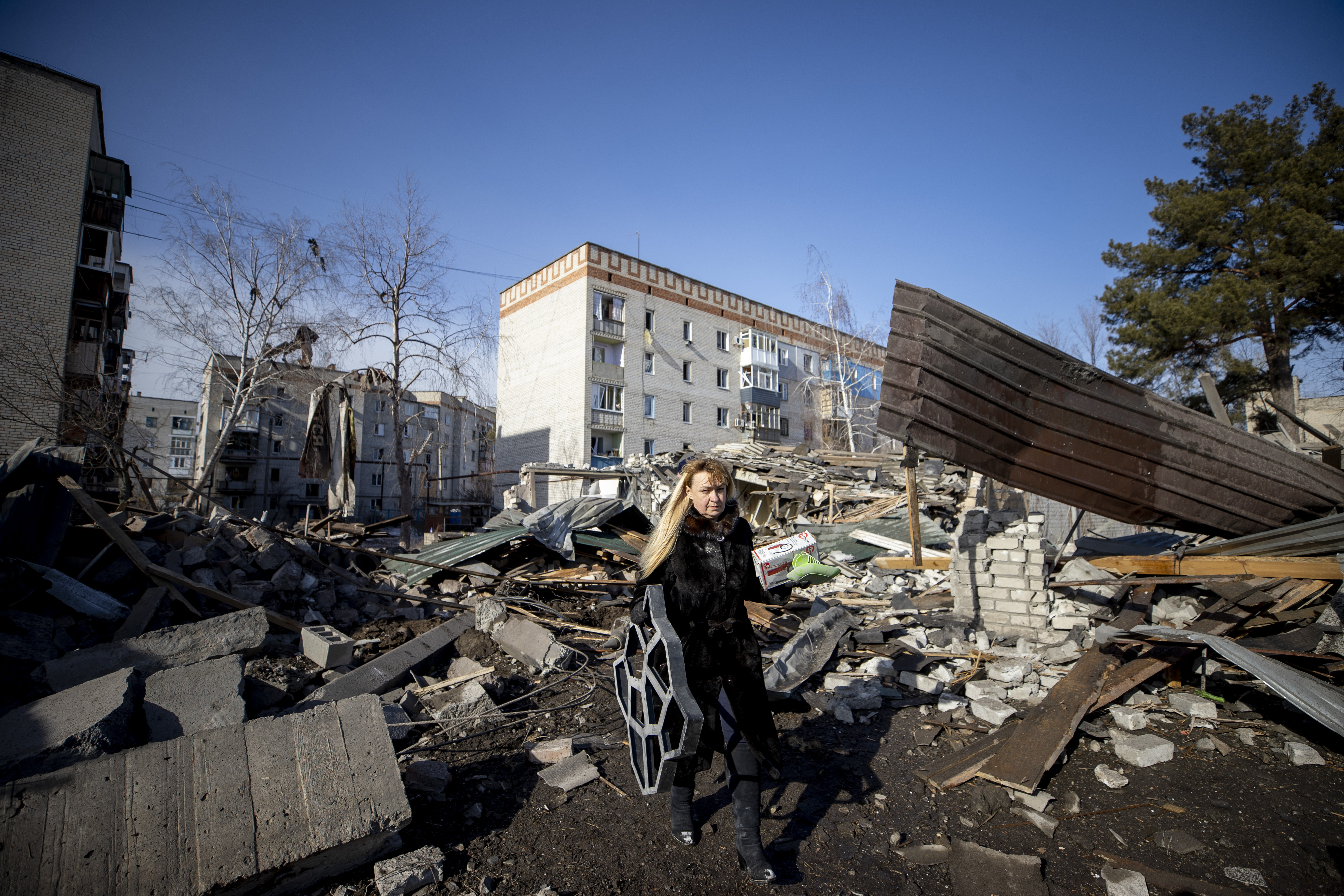 Zerstörung in der Ukraine