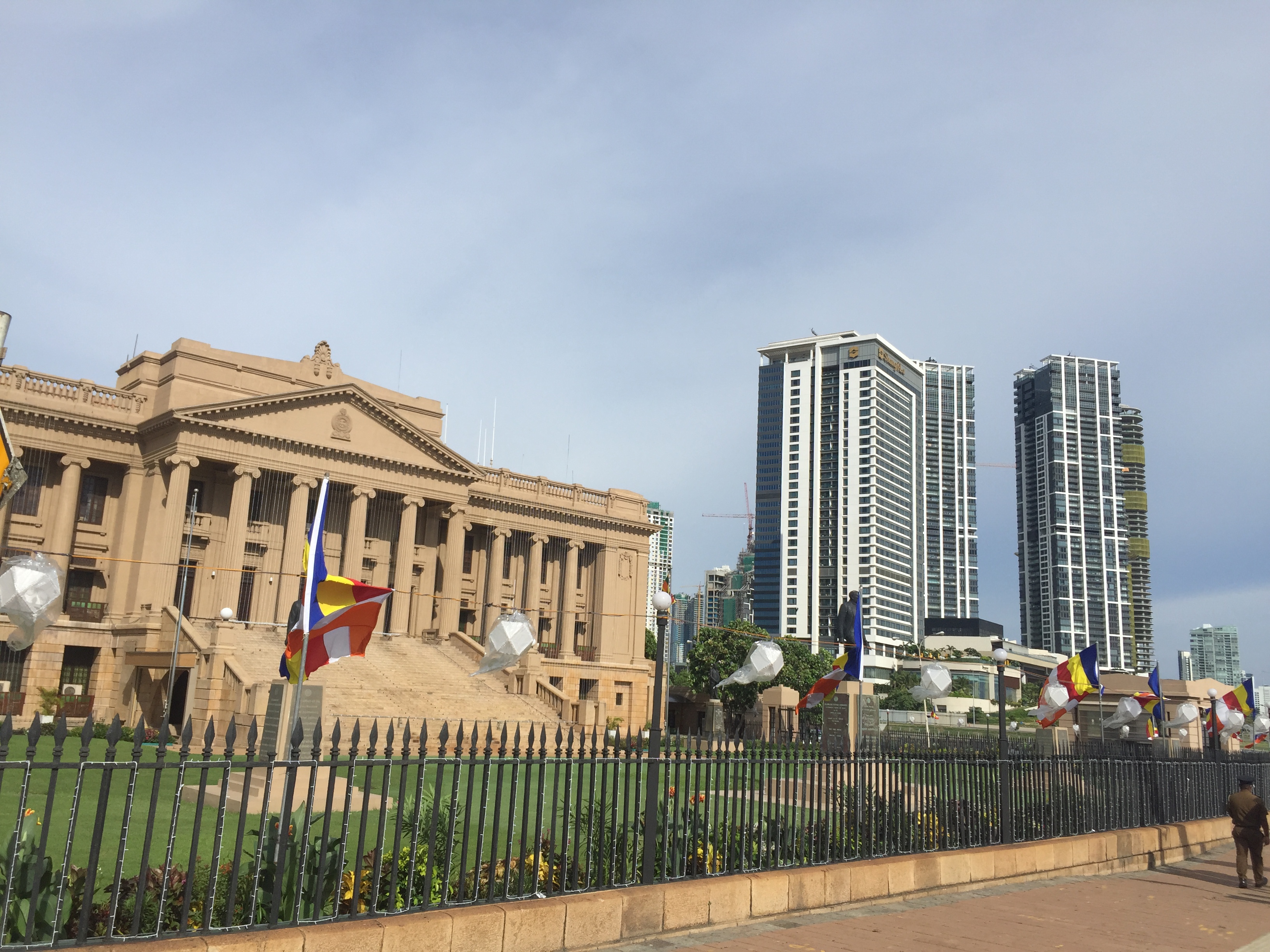  A picture of the old parliament of Sri Lanka situated in the heart of the capital city.