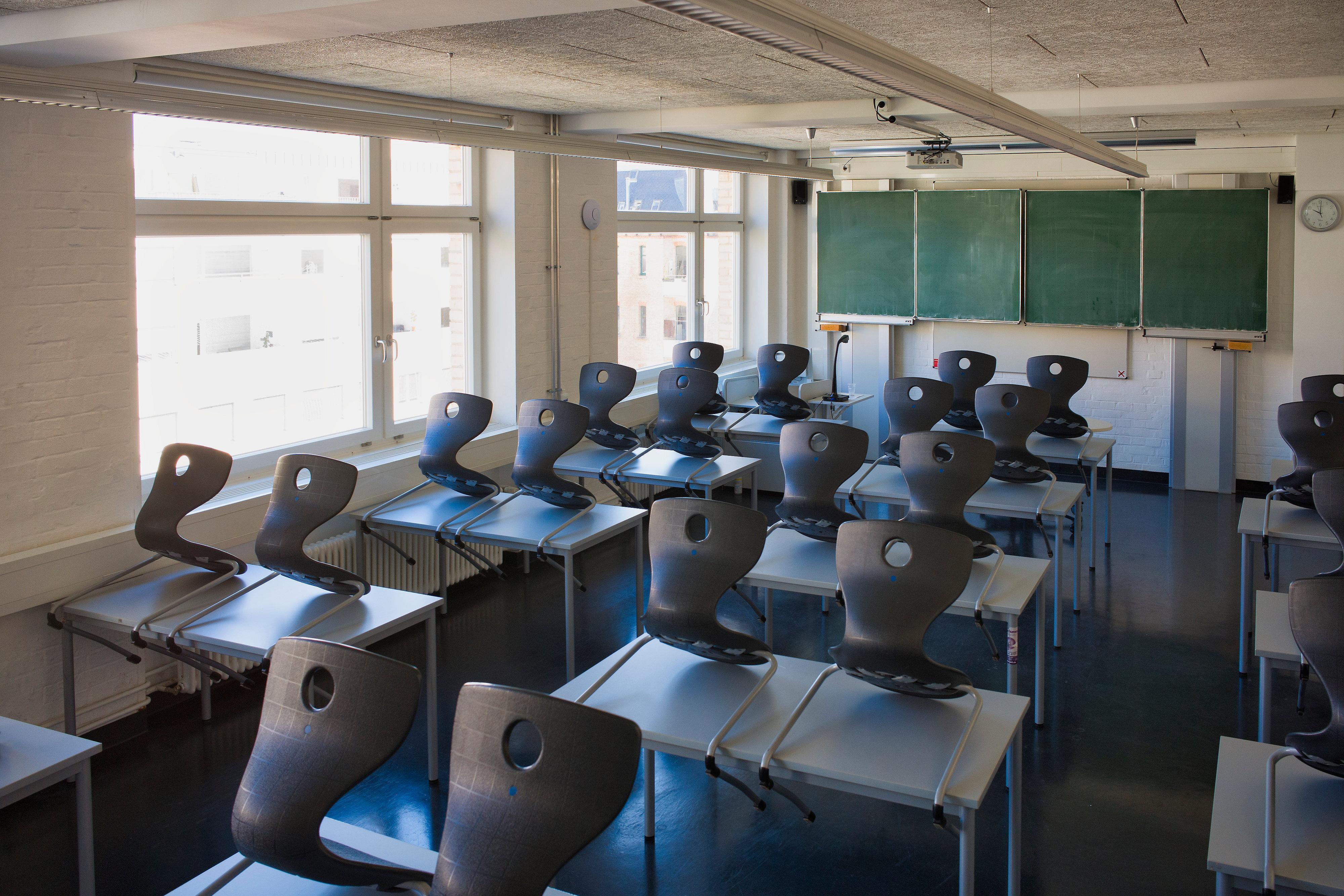 Leeres Klassenzimmer