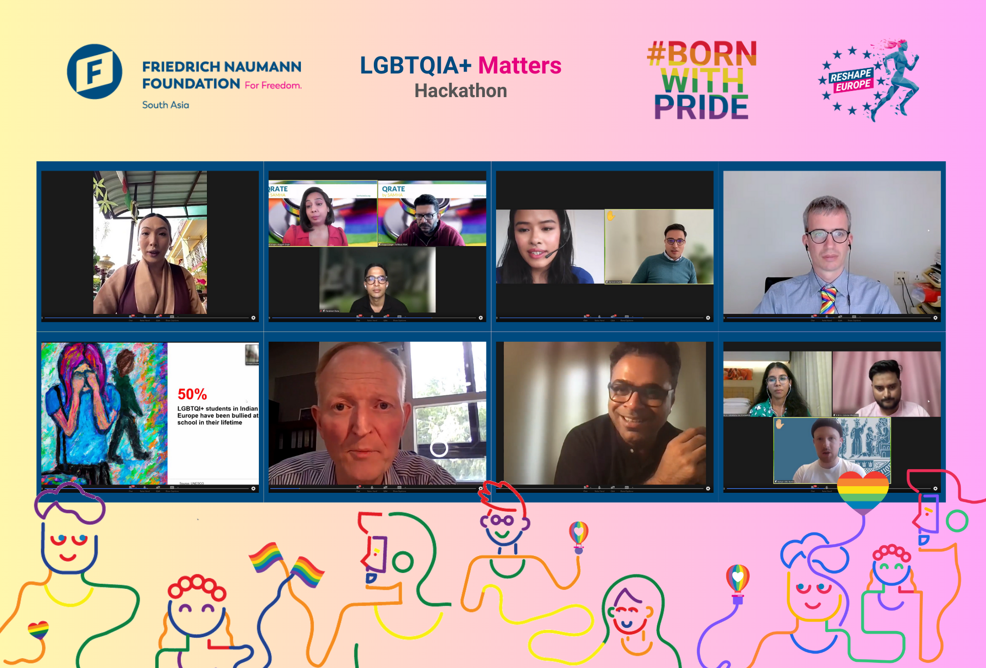 LGBTQIA+ Matters Online Hackathon