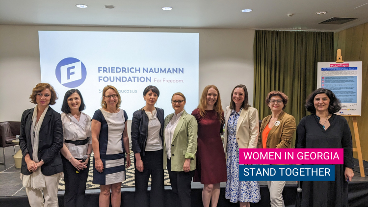 women in Georgia Stand together English Final