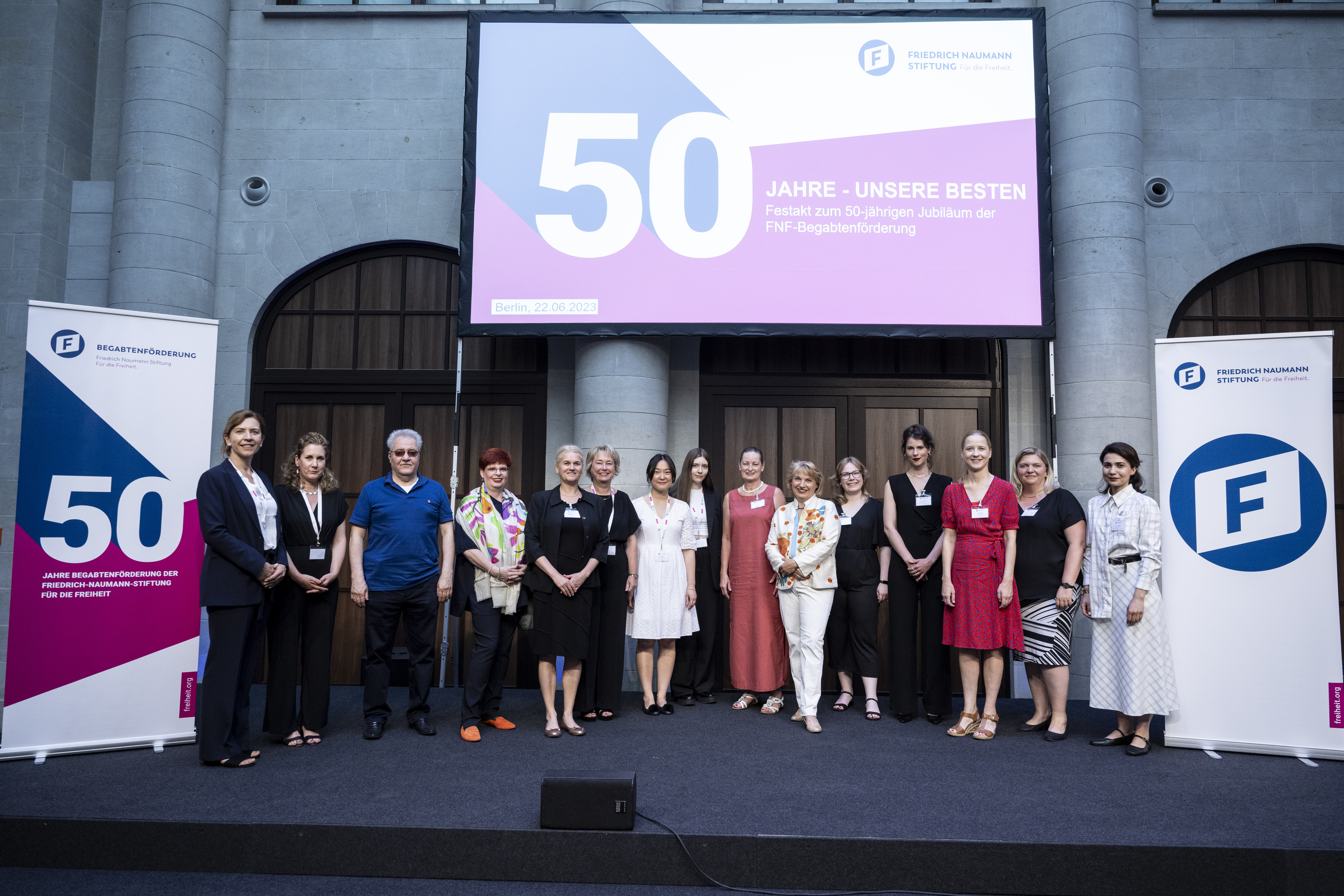 Team der Begabtenförderung der Friedrich-Naumann-Stiftung für die Freiheit