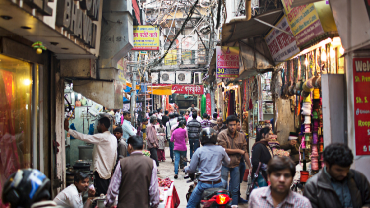 Streets of Old Delhi 