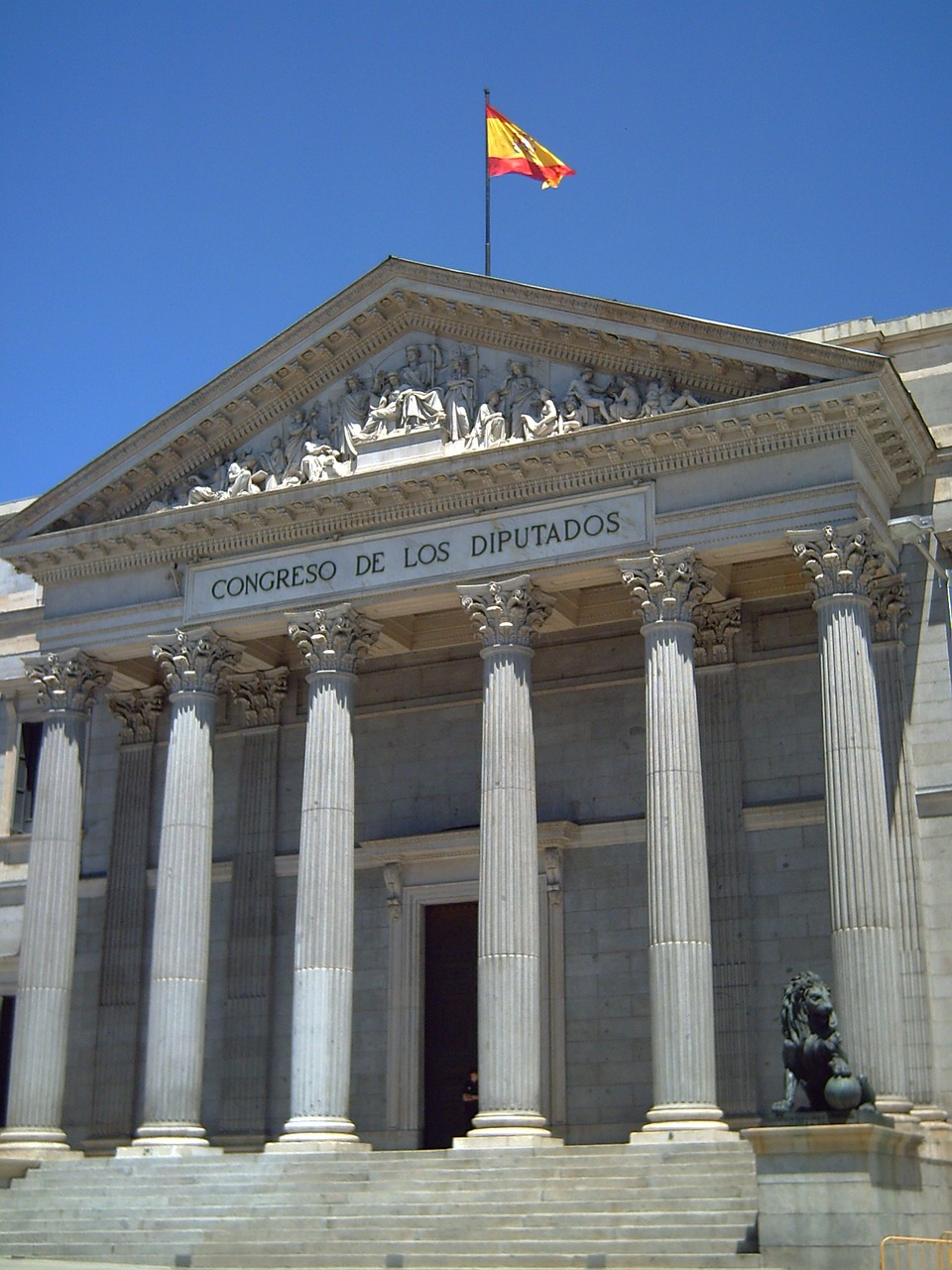 Congreso de los diputados, Madrid.
