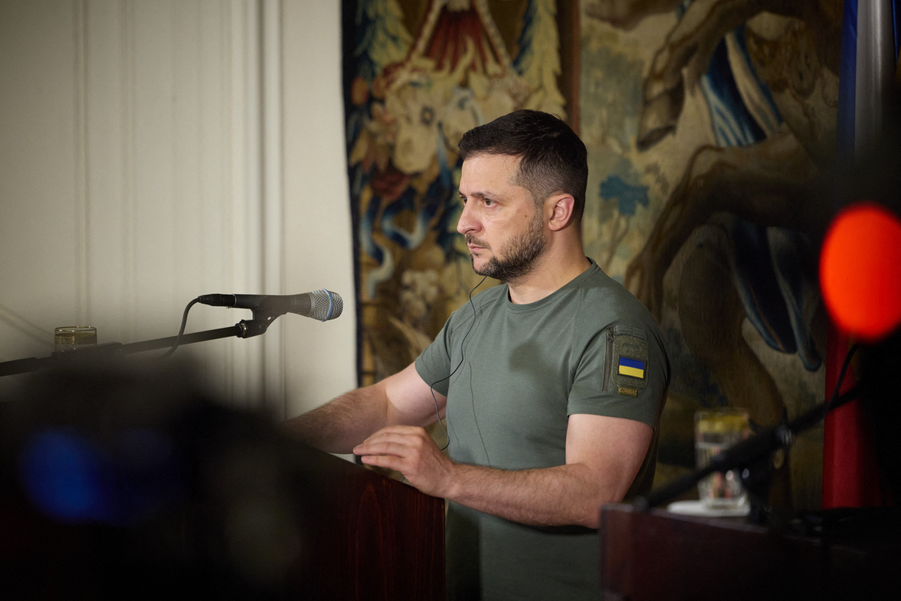 Der ukrainische Präsident Wolodymyr Selenskyj