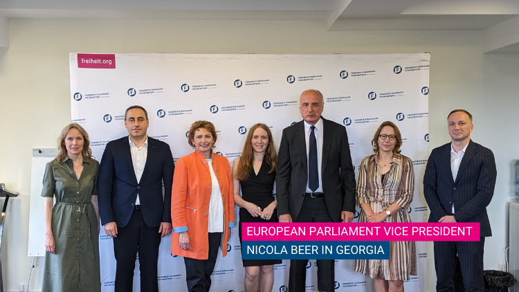 Nicola Beer in Tbilisi