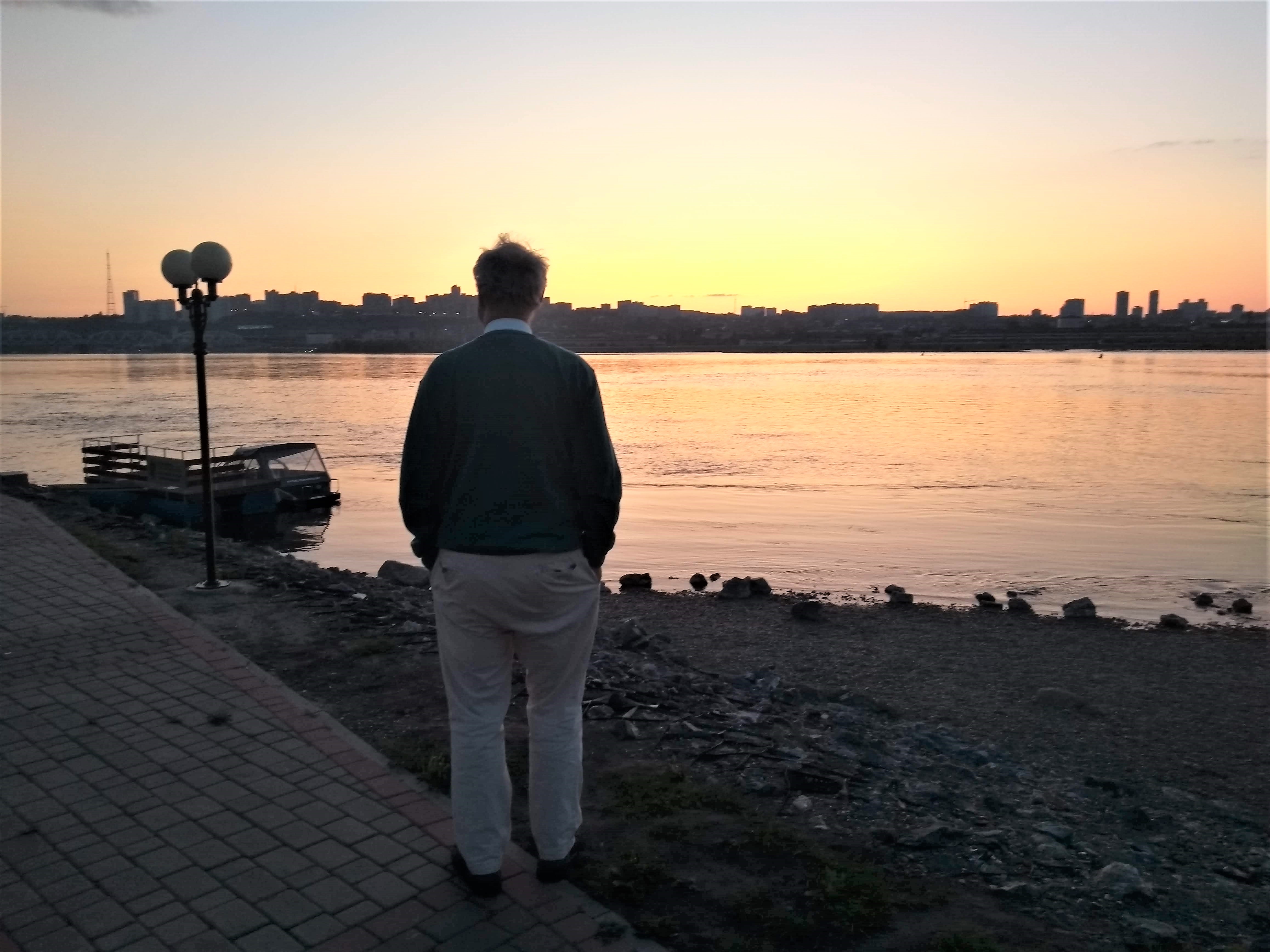 Dr. Falk Bomsdorf in Krasnojarsk am Jenissej in Sibiren