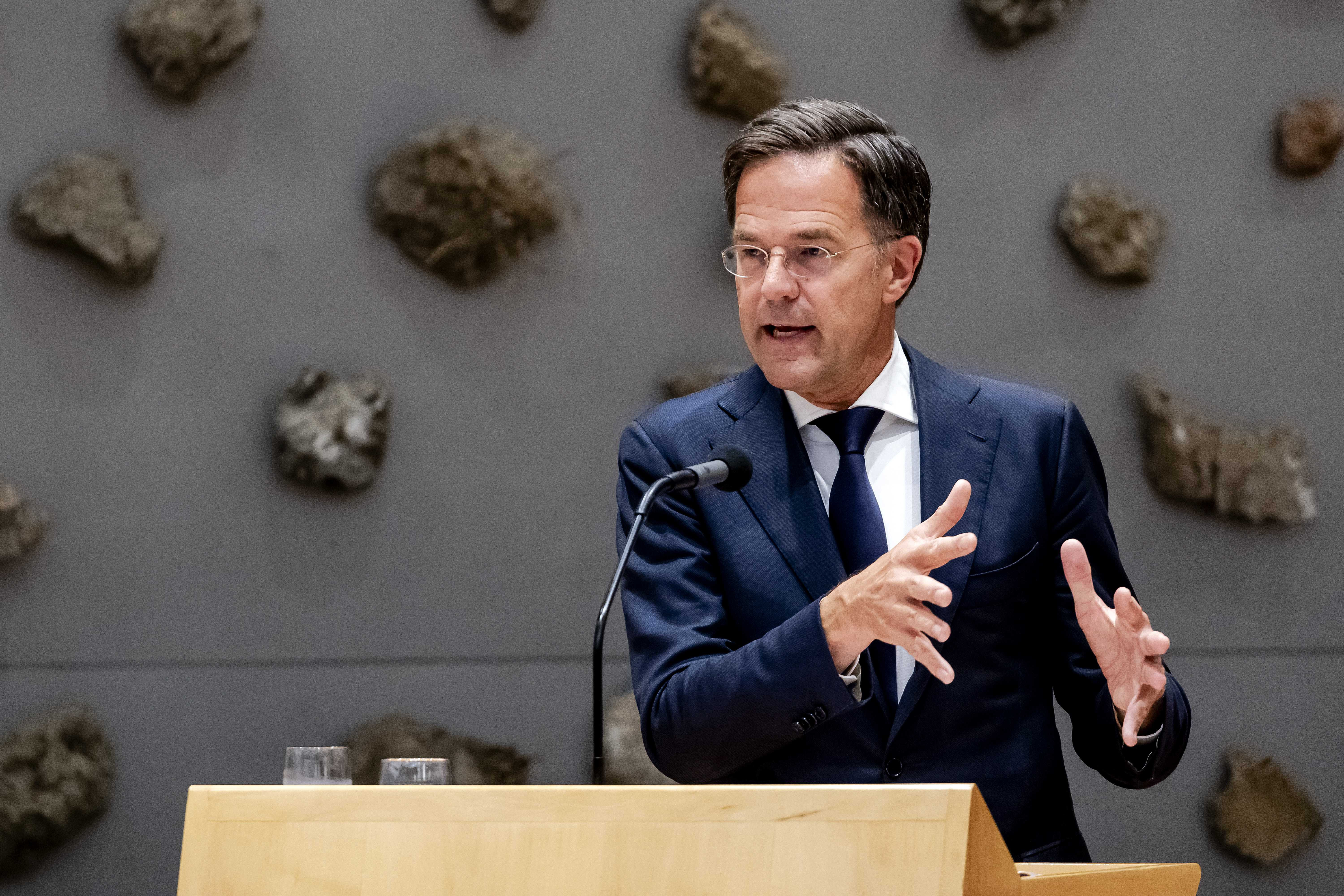Der scheidende Premierminister Mark Rutte