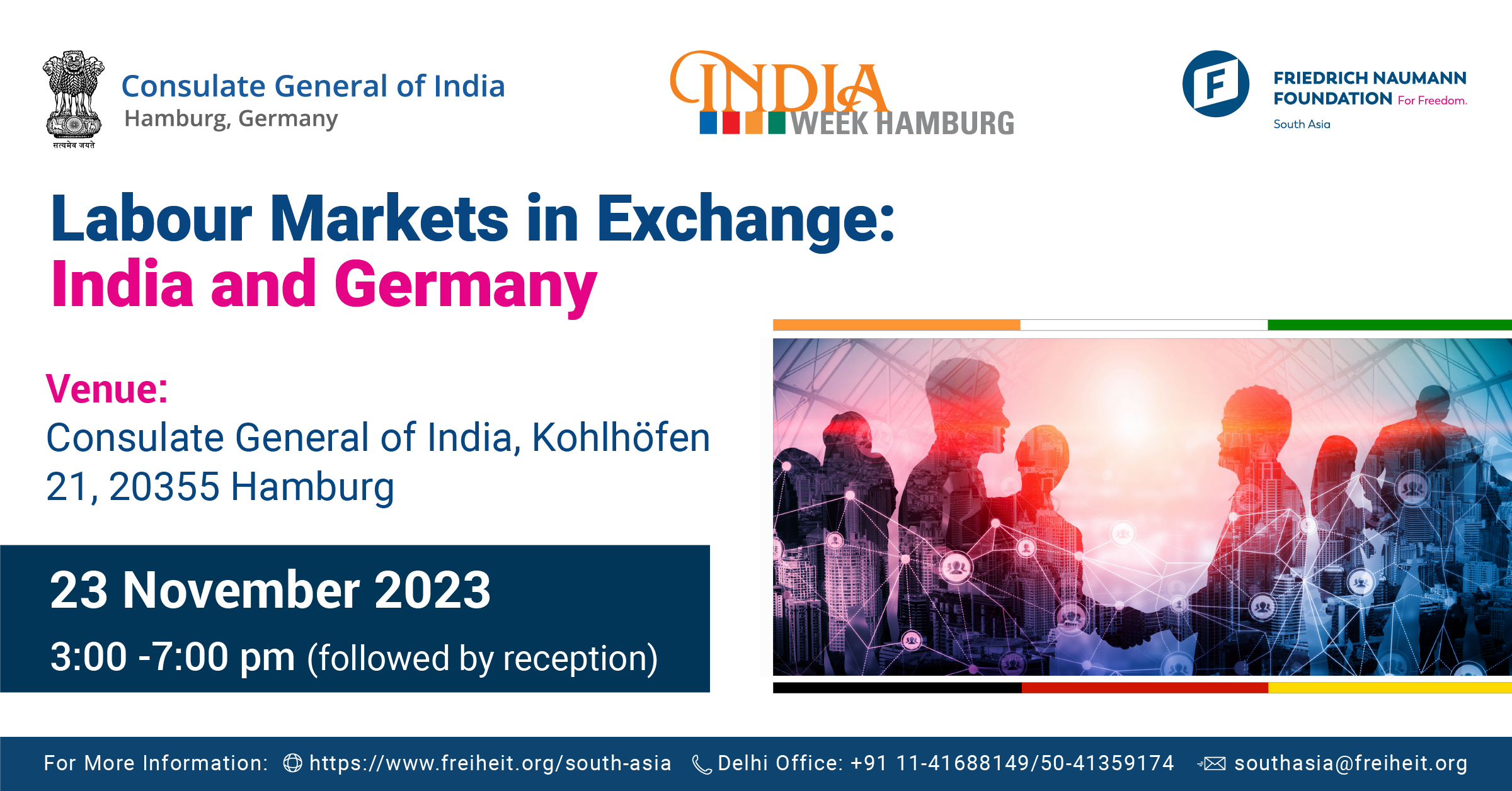 India Week Hamburg Poster 