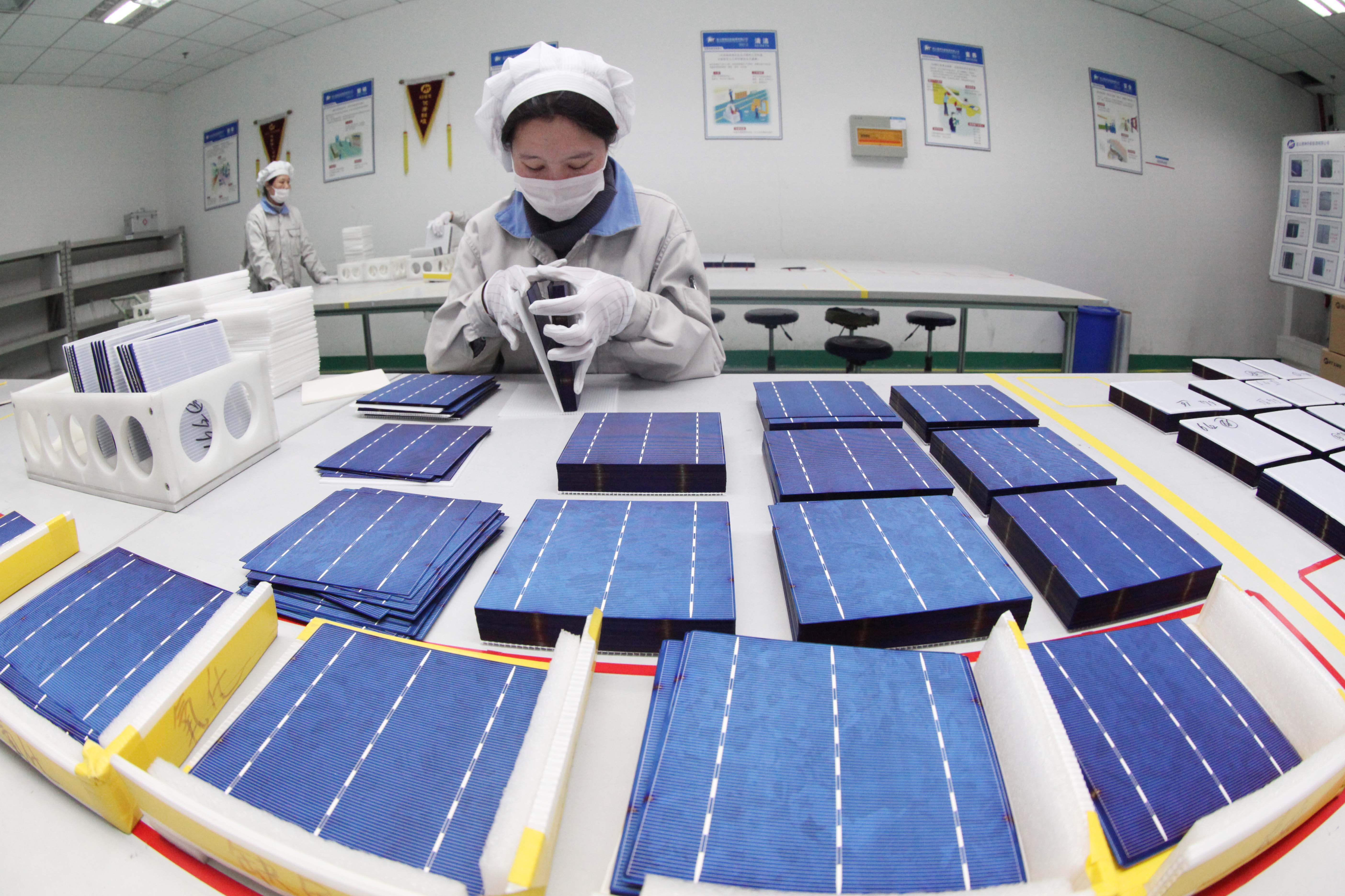 Solarfabrik in Jiangsu