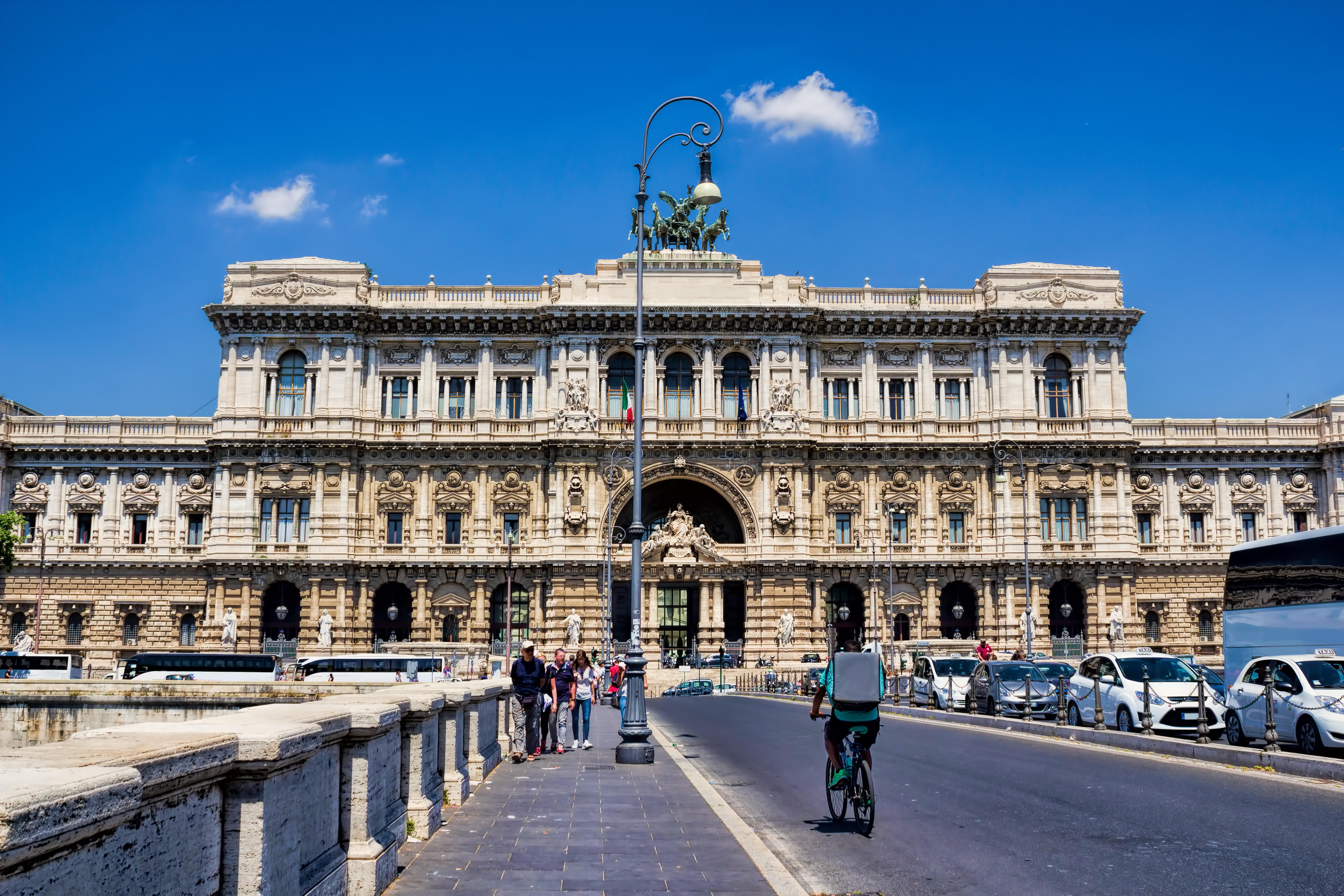 Der Justizpalast in Rom.