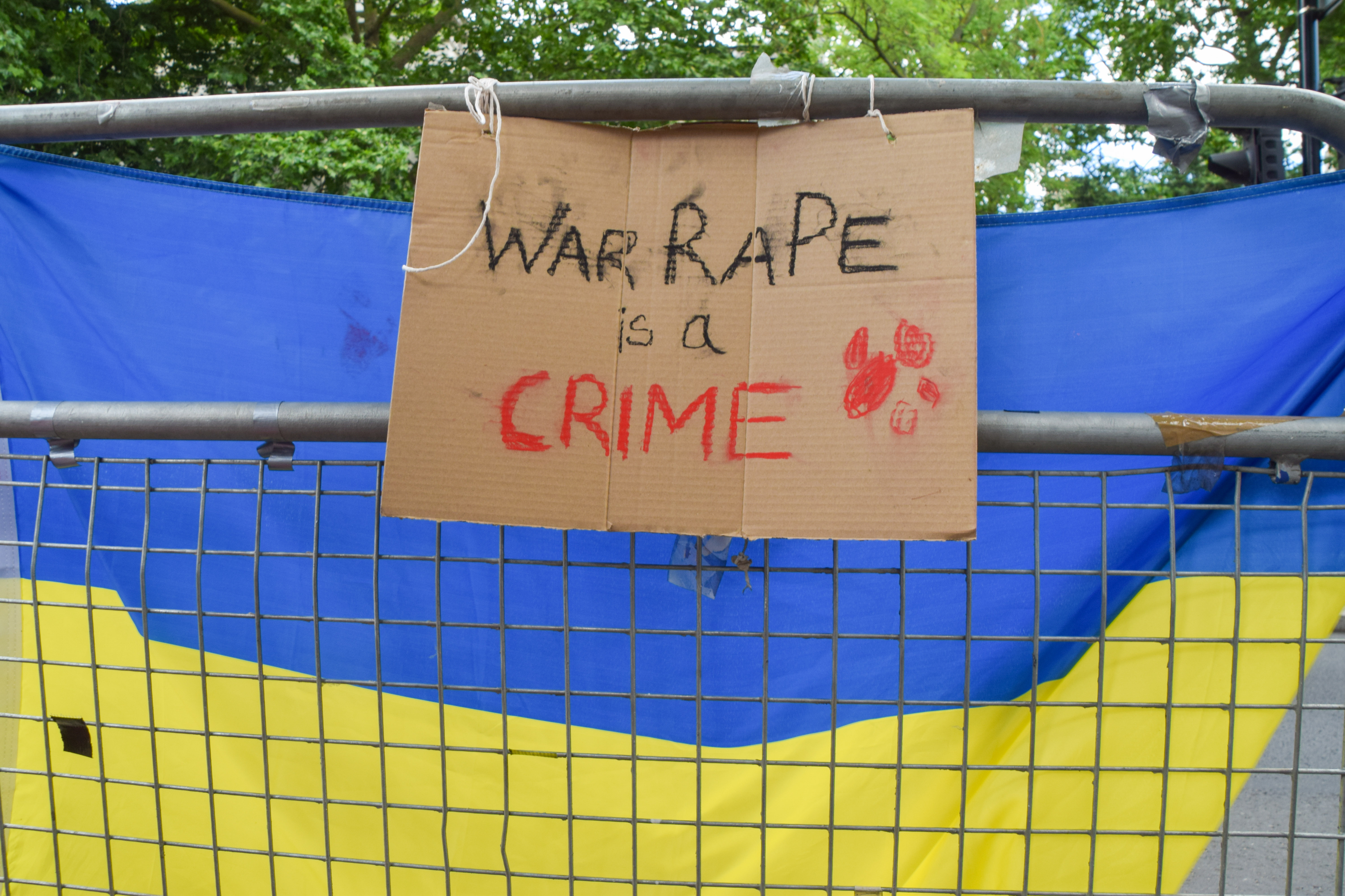 War rape is a crime
