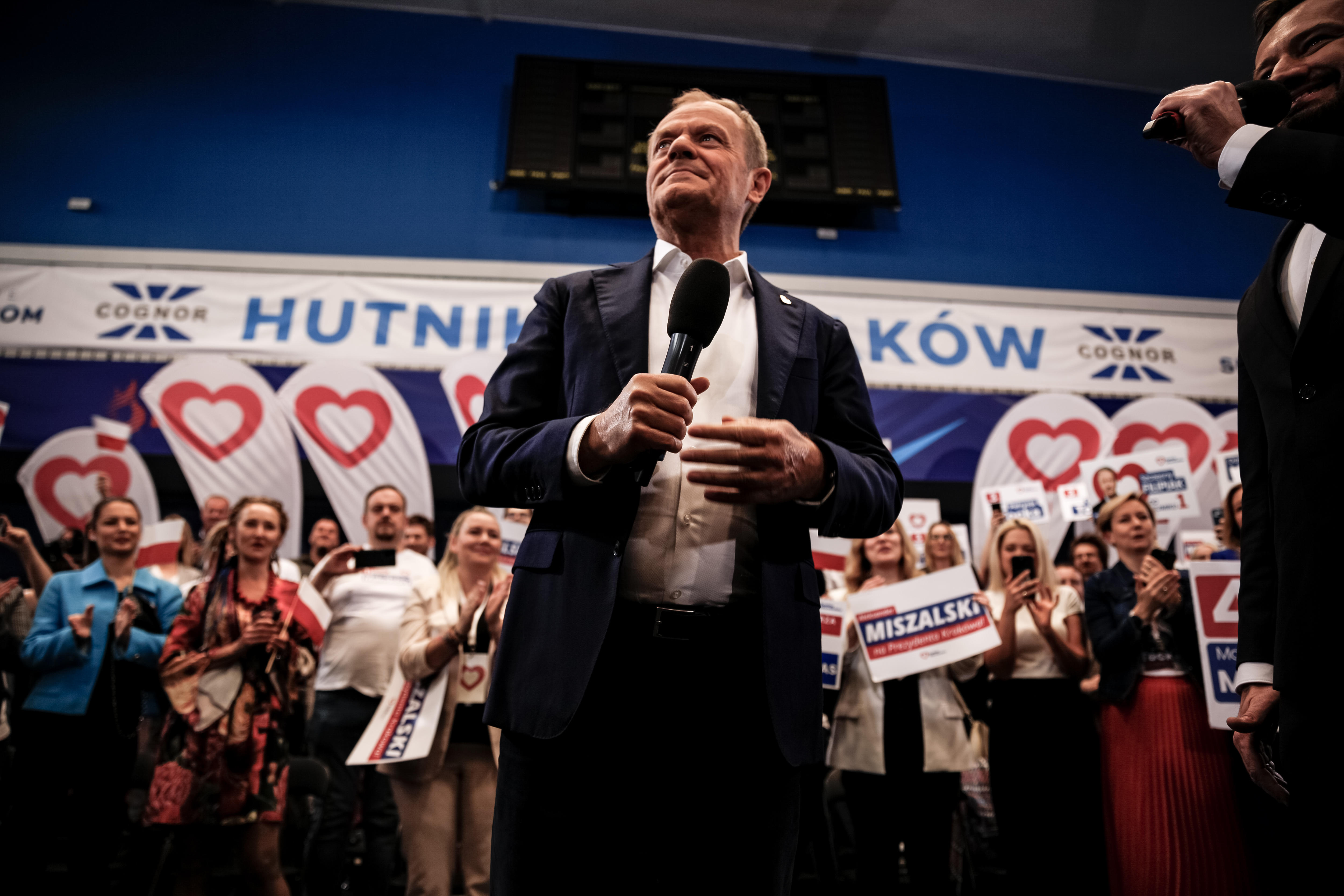 Der Ministerpräsident von Polen: Donald Tusk.