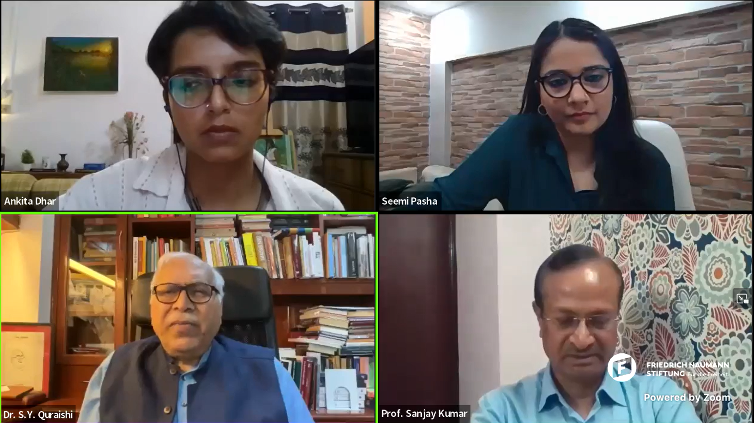 India Votes event snippet. 