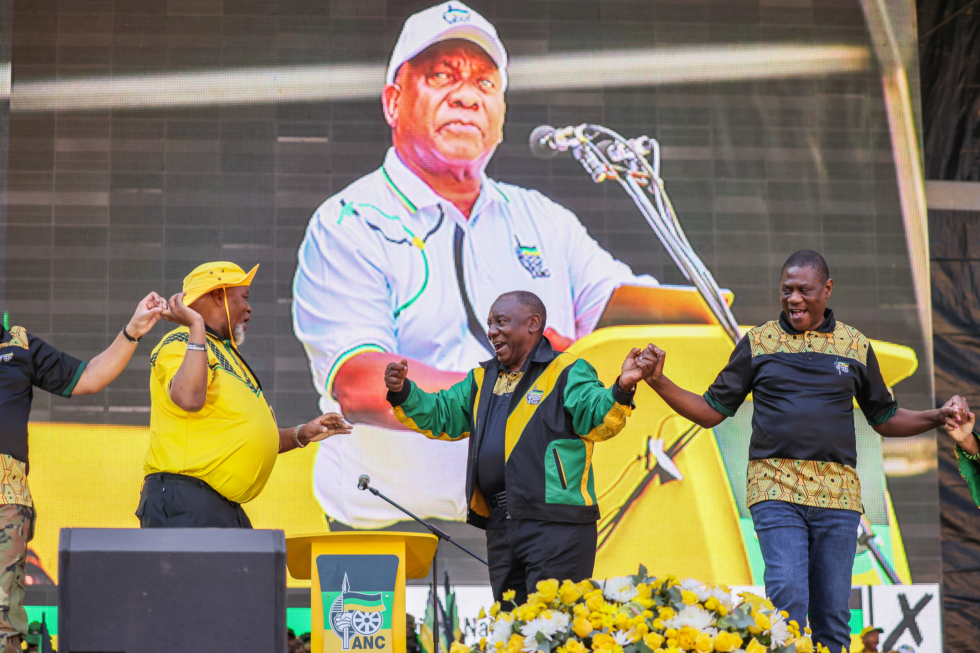 ANC Holds Its Final Rally Before The National Elections