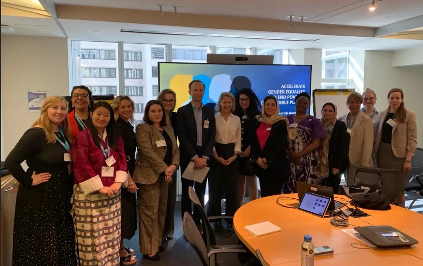 Participantes del seminario en Washington DC