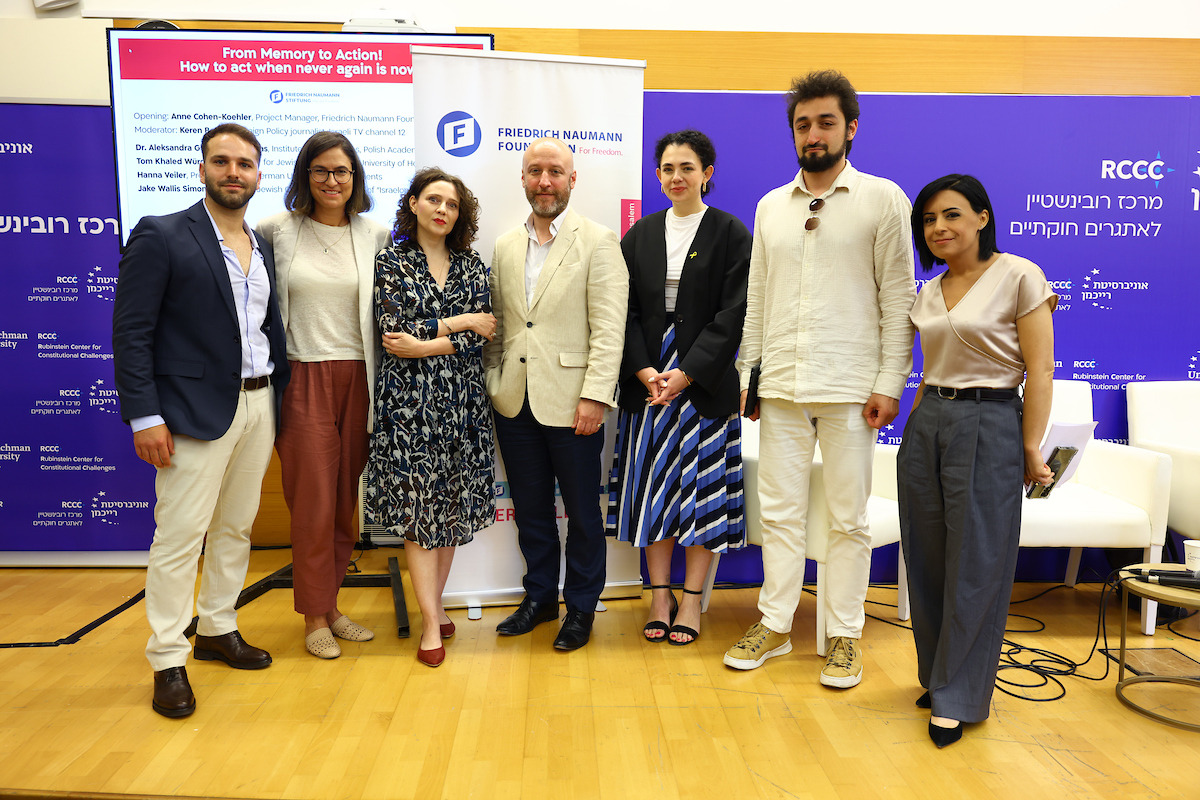 The team preparing for the event