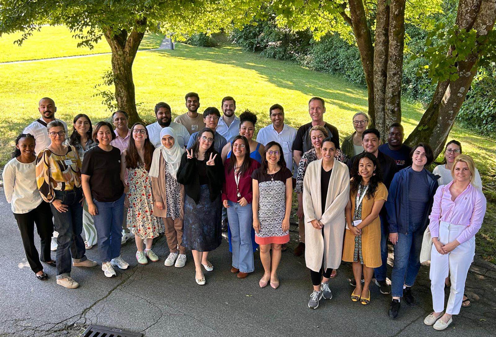 Professionals from around the world participated in the seminar.