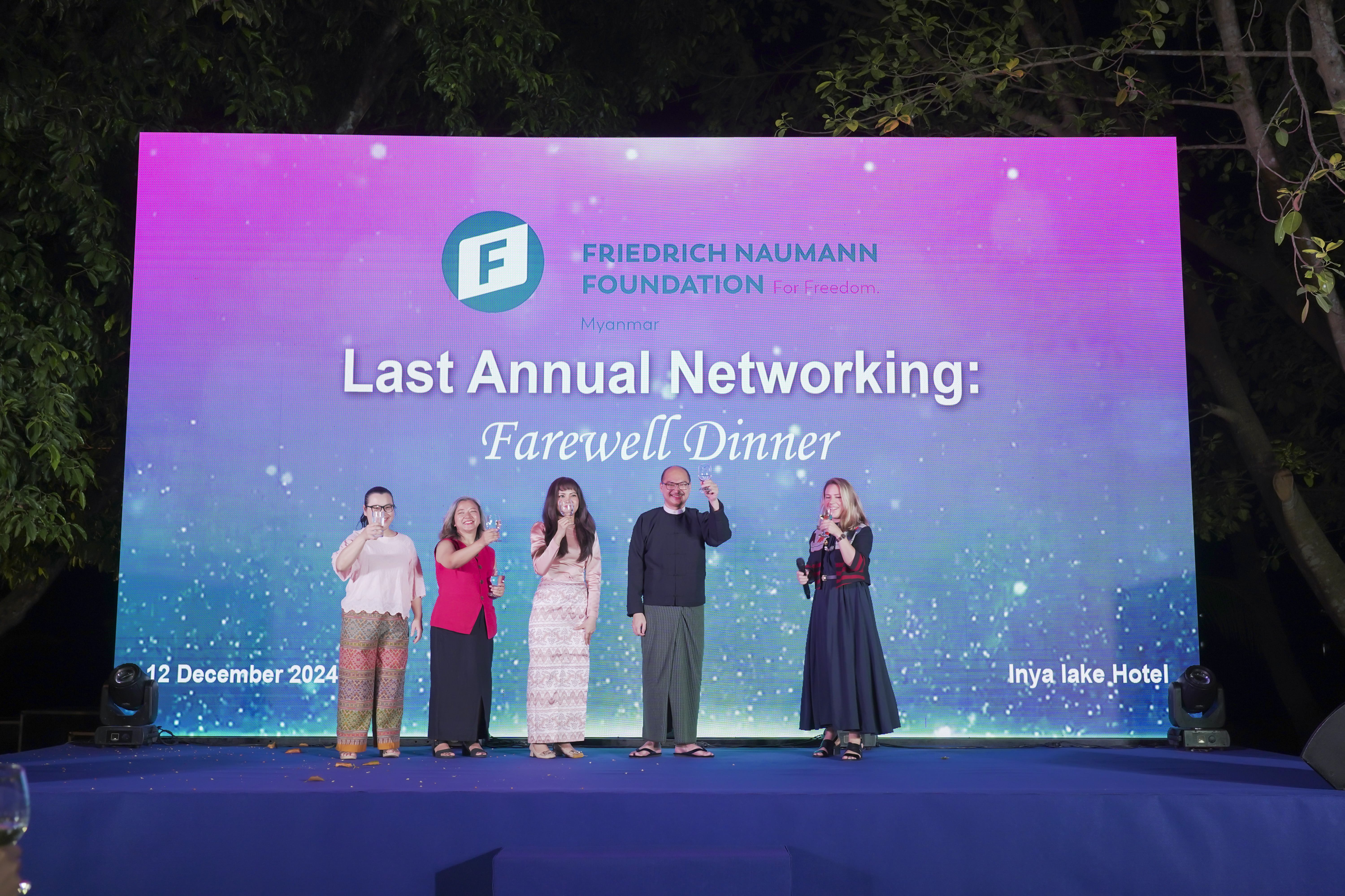 FNF Myanmar Team in Yangon