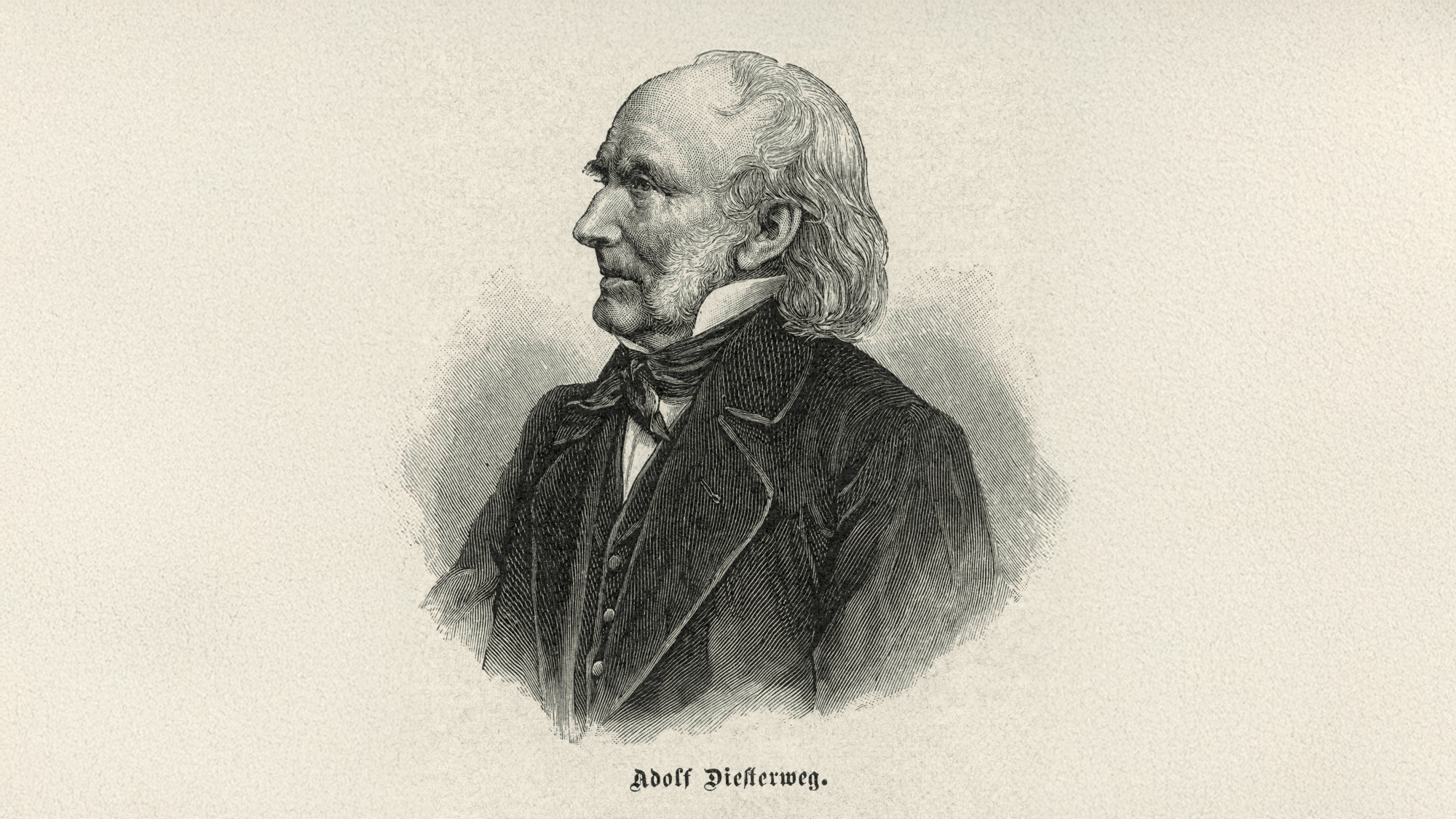 Adolph Diesterweg gehört zu den großen Pädagogen der deutschen Geschichte.