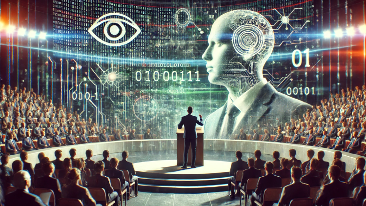 Candidate talking on Artificial inteligence