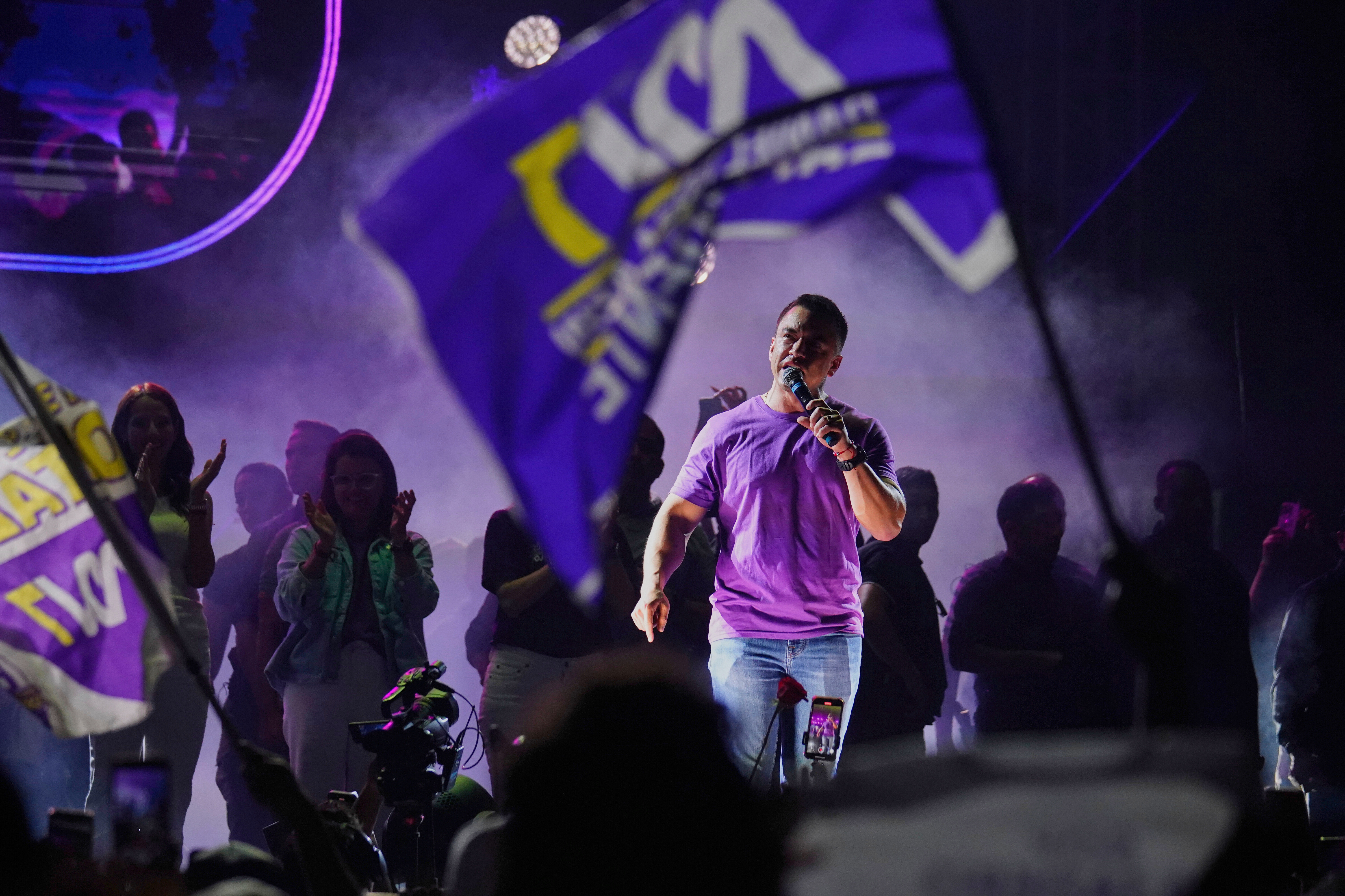 Noboa hat die Präsidentschaftswahl in Ecuador gewonnen. 