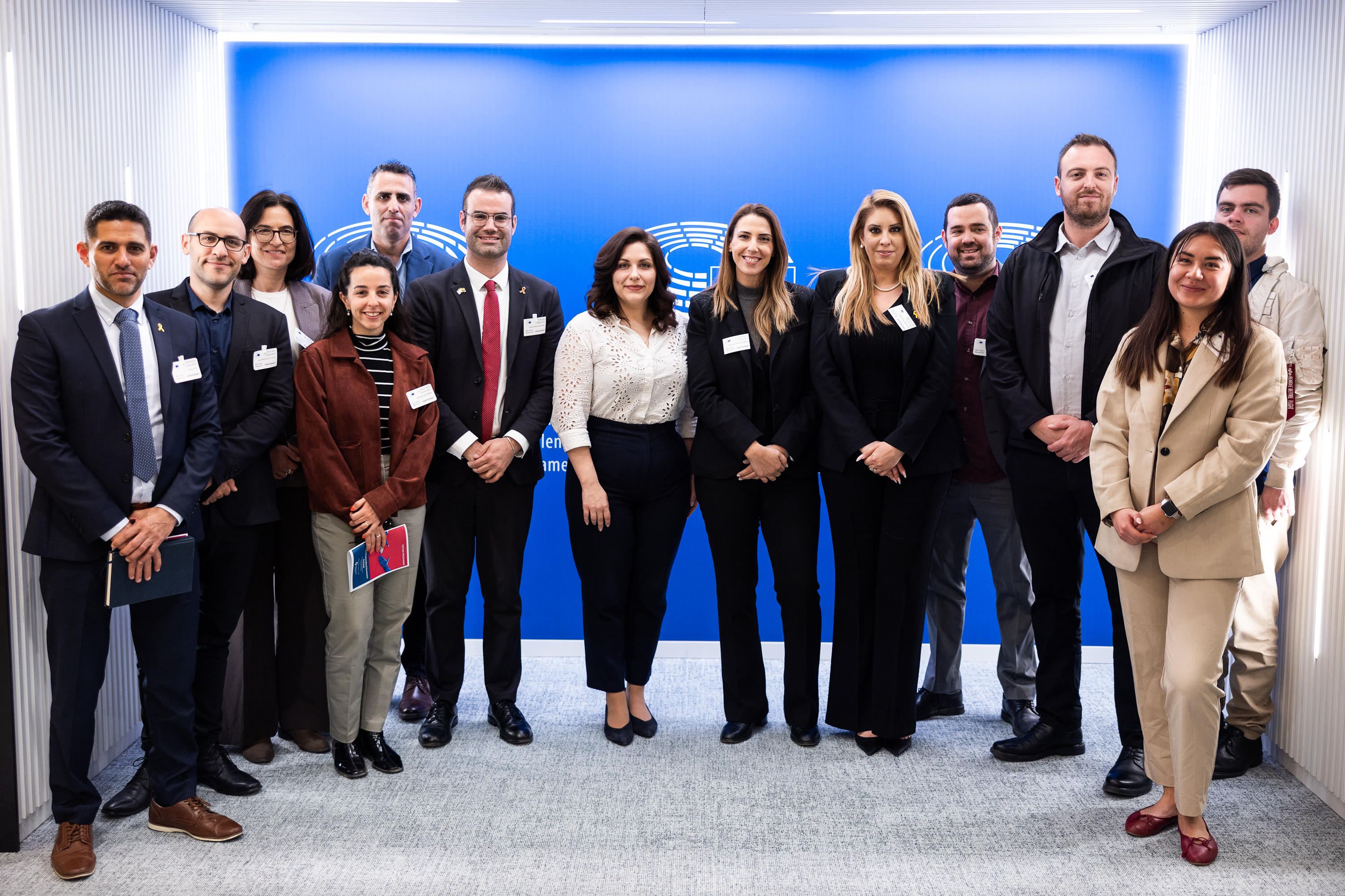 Delegation meeting with MEP Svenja Hahn at the European Parliament