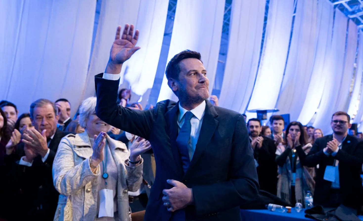 Rui Rocha, elected Member of Parliament and President of the Portuguese liberal party, Iniciativa Liberal.